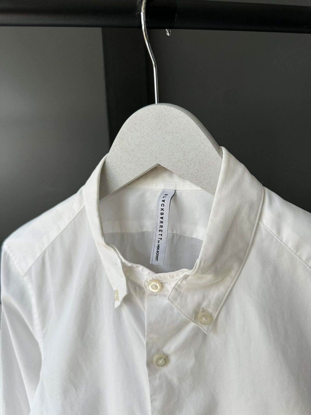 Black Barrett SS14 - Black Barret by Neil Barret slim shirt Size US M / EU 48-50 / 2 - 3 Thumbnail