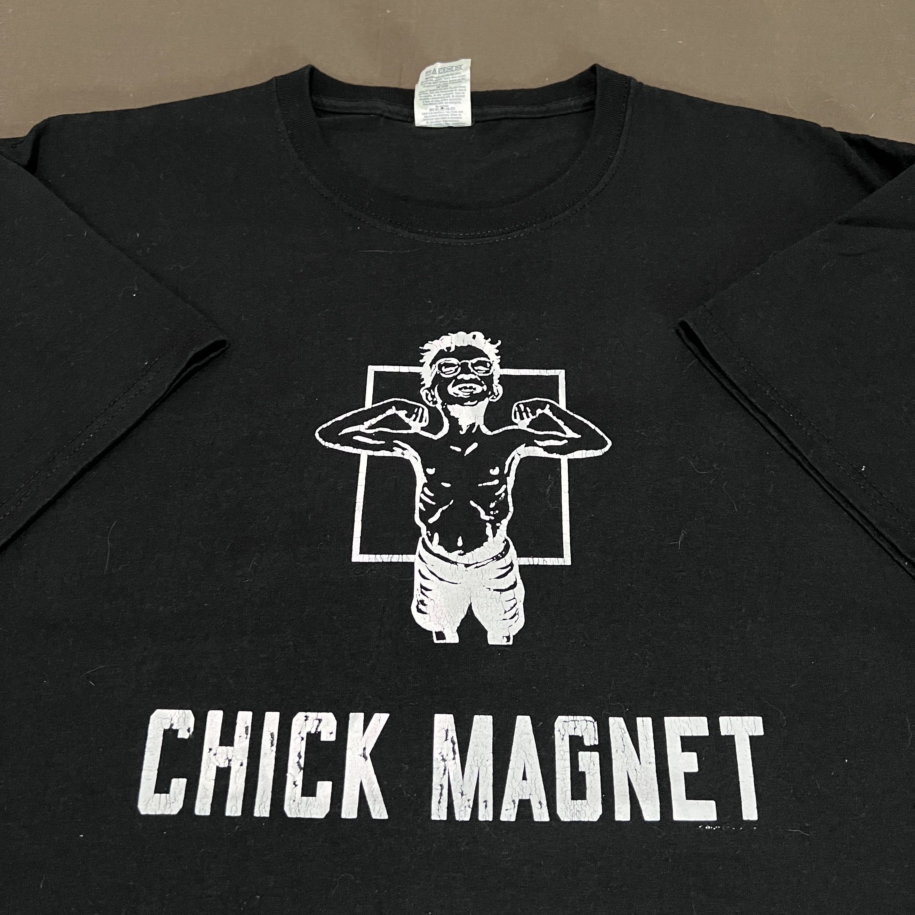 Japanese Brand × Vintage Vintage Y2K chick magnet comedy movie Promo Tee Size US L / EU 52-54 / 3 - 1 Thumbnail