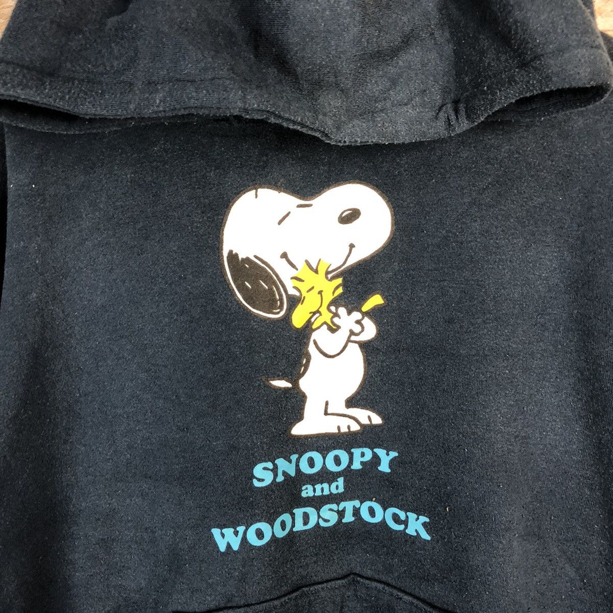 Cartoon Network Peanuts Snoopy & Woodstock Dark Blue Hoodie #A703 Size US L / EU 52-54 / 3 - 9 Thumbnail
