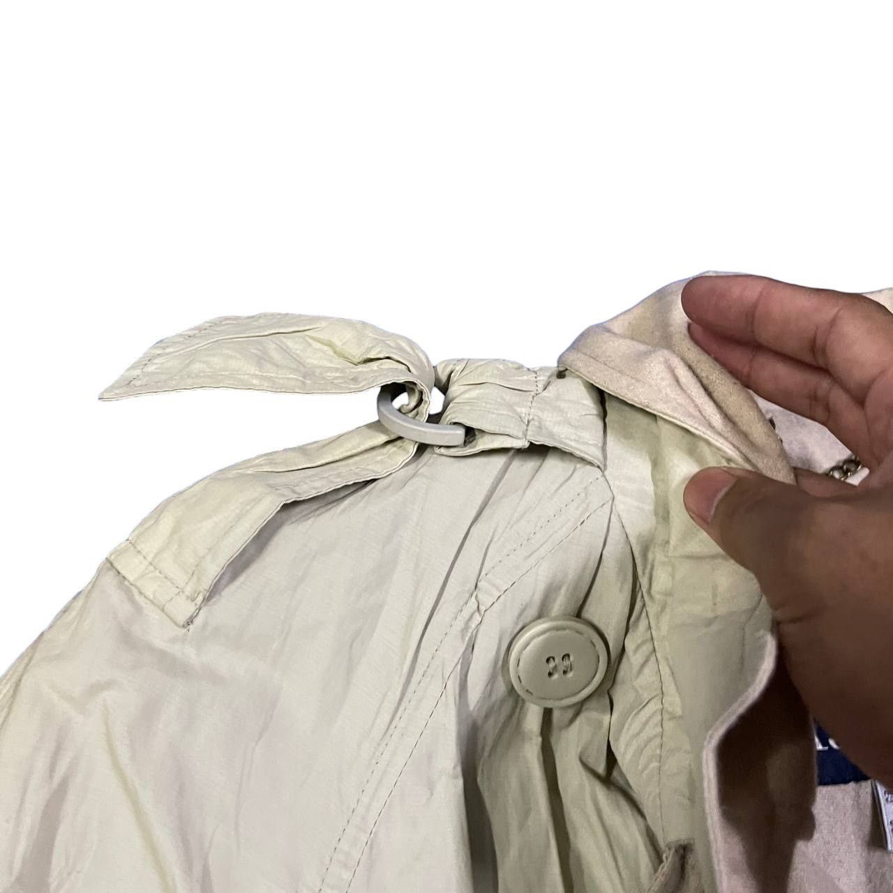 Armani Vintage AJ Armani Jeans Trench Coat Double Breasted Size M / US 6-8 / IT 42-44 - 5 Thumbnail
