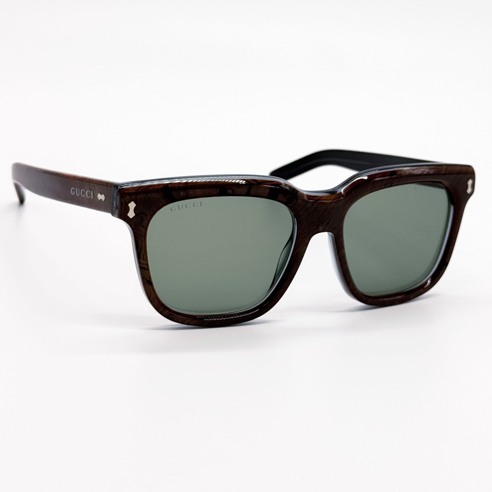 Gucci NEW GG1523S 003 GUCCI HAVANA GREEN UNISEX SUNGLASSES GUCCI Size ONE SIZE - 5 Thumbnail