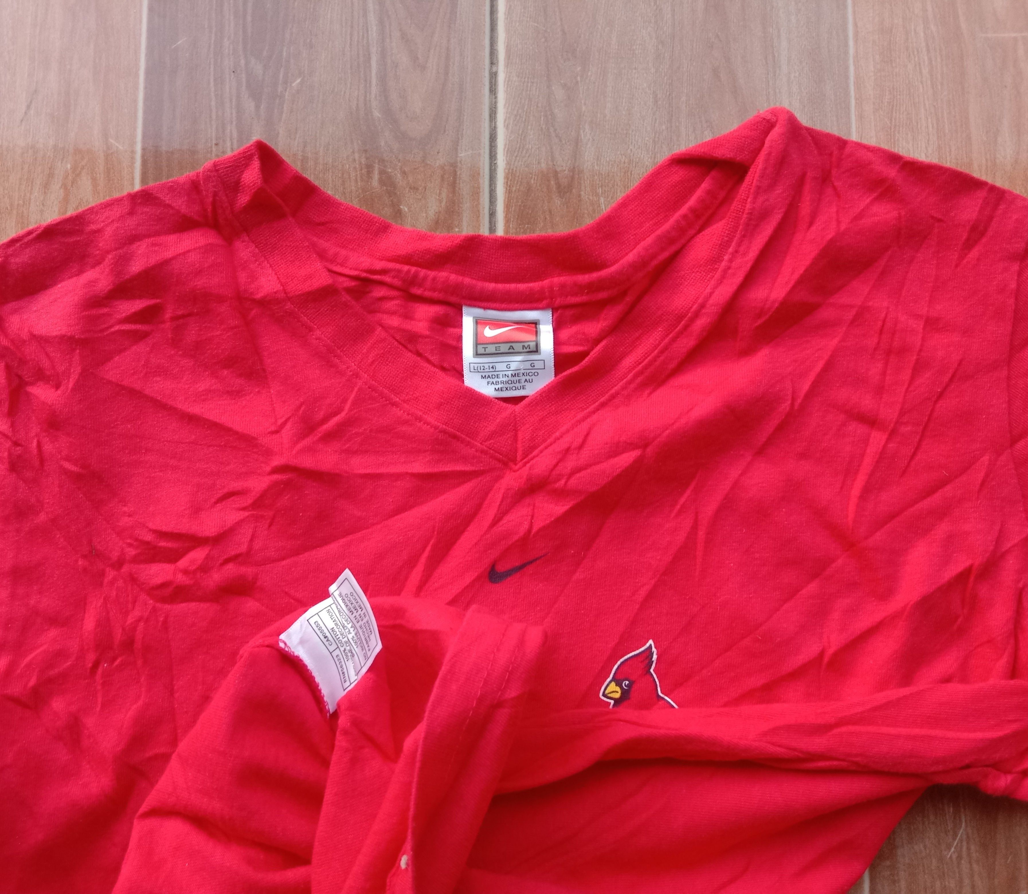 Nike Nike Cardinal 2006 Tee V neck Vintage Size L / US 10 / IT 46 - 2 Thumbnail
