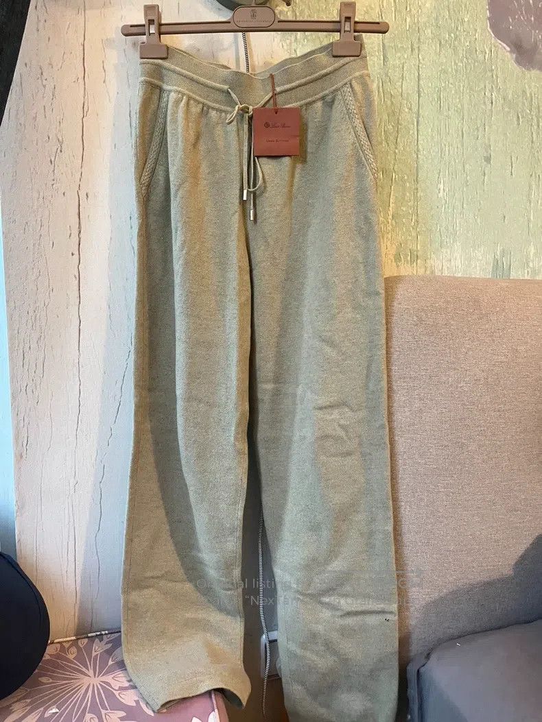 Loro Piana Loro Piana Drawstring Cashmere Pants Size 26" / US 2 / IT 38 - 1 Thumbnail