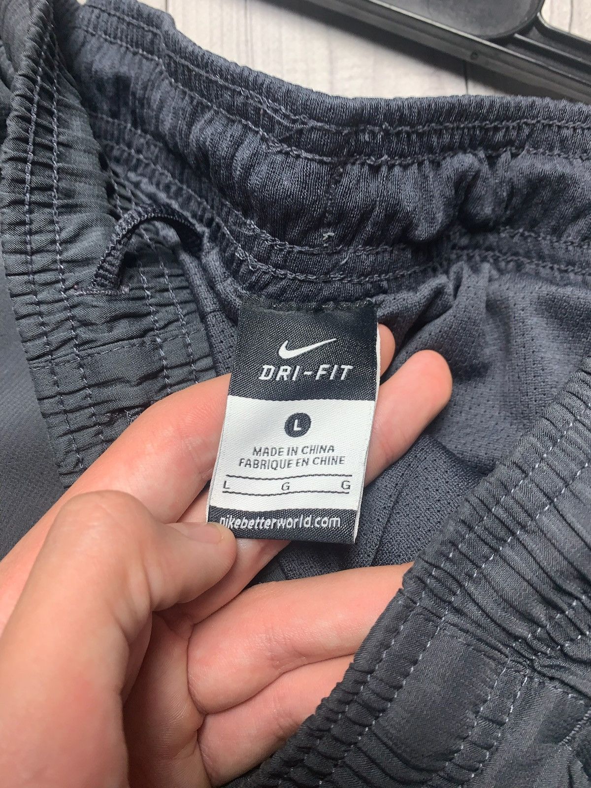 Nike × Vintage Vintage Nike Barcelona drill pants soccer joggers Y2K size L Size US 34 / EU 50 - 8 Thumbnail
