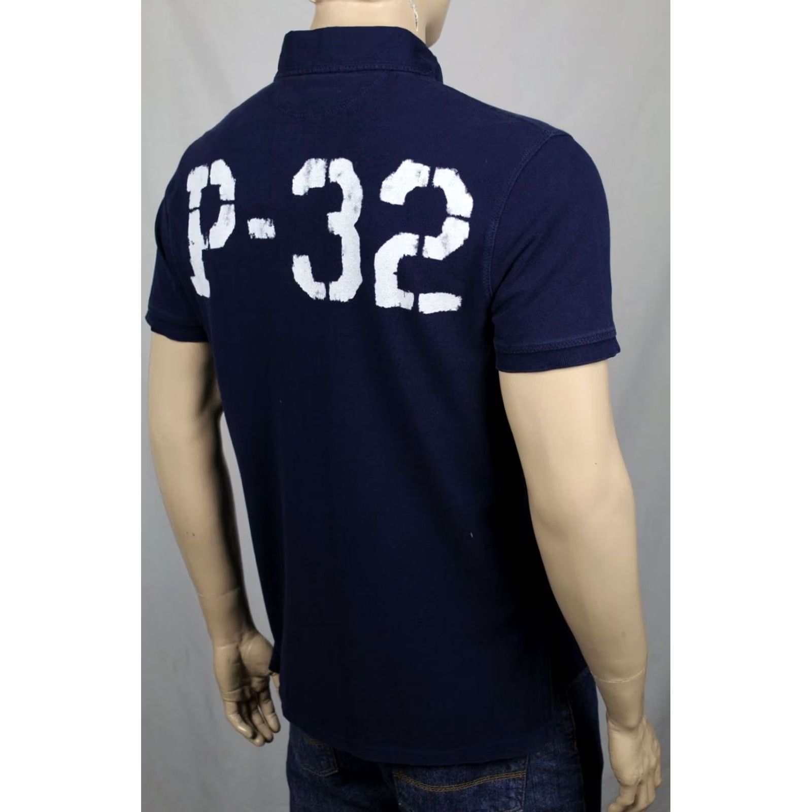 Polo Ralph Lauren Ralph Lauren Small Navy Custom Fit Polo Coast Guard Nautical Shirt NWT Size US S / EU 44-46 / 1 - 2 Thumbnail