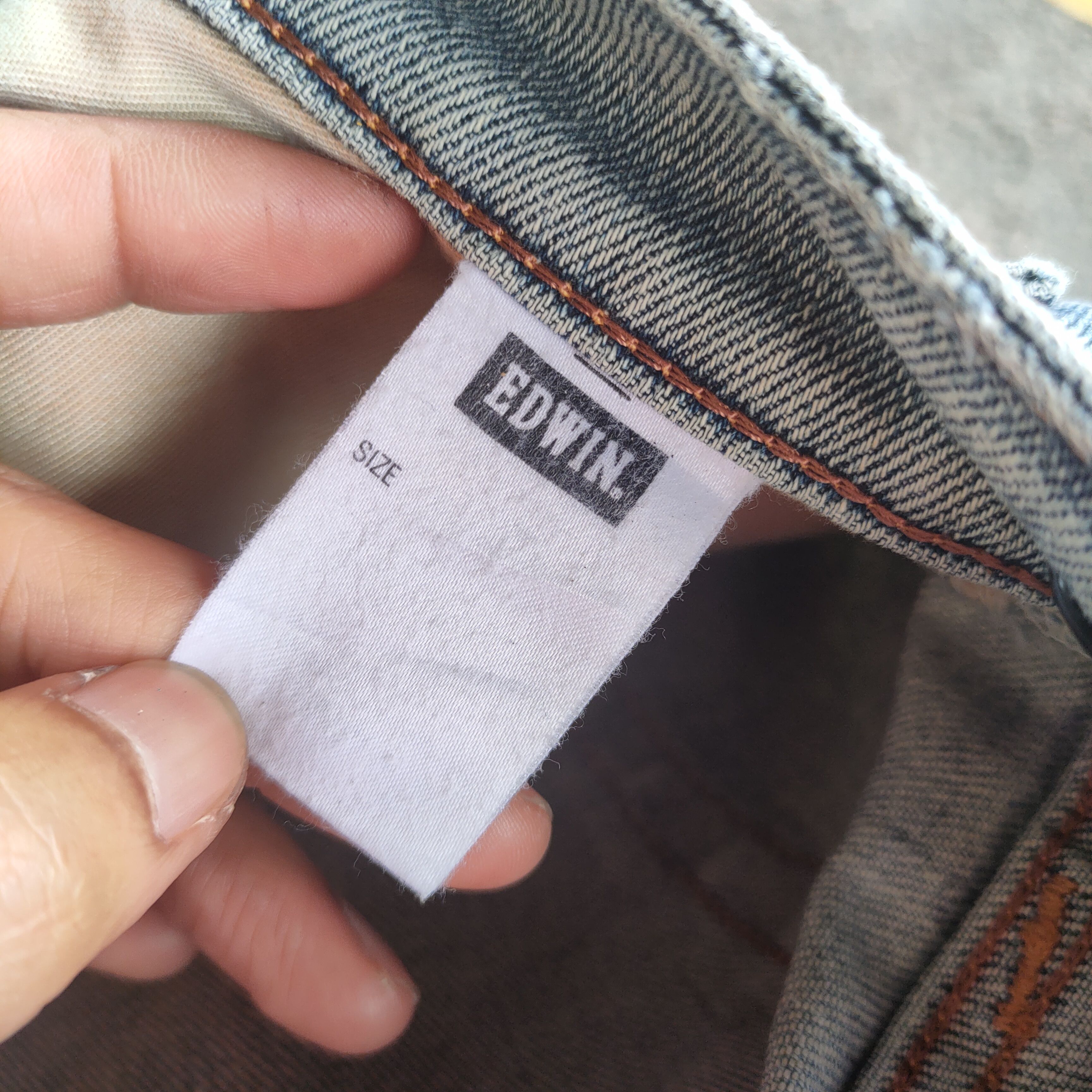 Edwin VINTAGE EDWIN FADED JEANS DENIM PANTS Size US 35 - 10 Thumbnail
