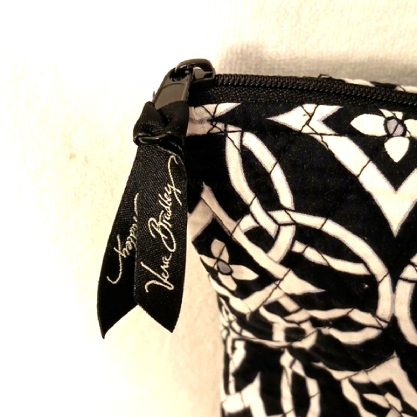 Vera Bradley Vera Bradley Shoulder Bag BLACK WHITE Paisley Minimalist Size ONE SIZE - 5 Thumbnail