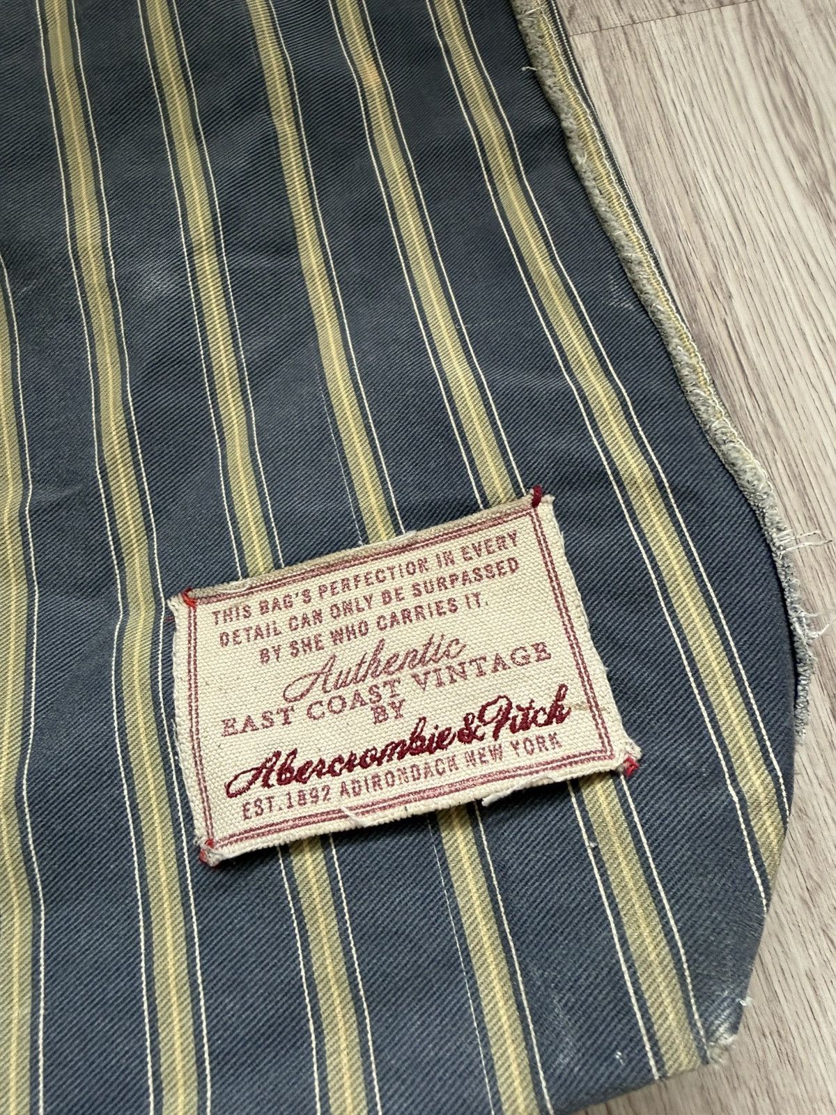 Abercrombie & Fitch Abercrombie & Fitch East Coast Vintage StripedTote Bag Size ONE SIZE - 2 Thumbnail