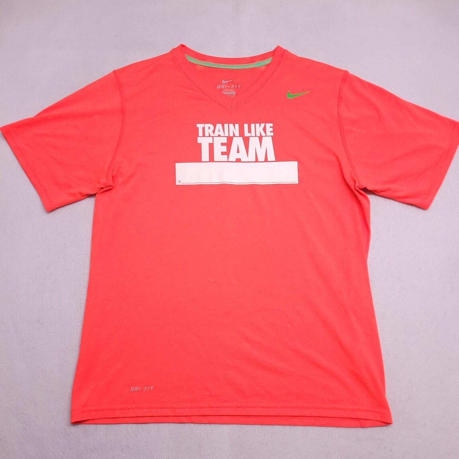Nike Nike Casual Pullover Graphic T-Shirt Adult Men Size M Orange Size US M / EU 48-50 / 2 - 2 Thumbnail