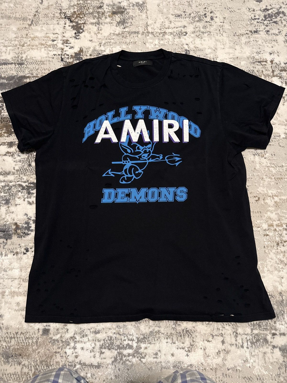 Amiri Amiri Hollywood Demons T-shirt Size US XL / EU 56 / 4 - 1 Thumbnail