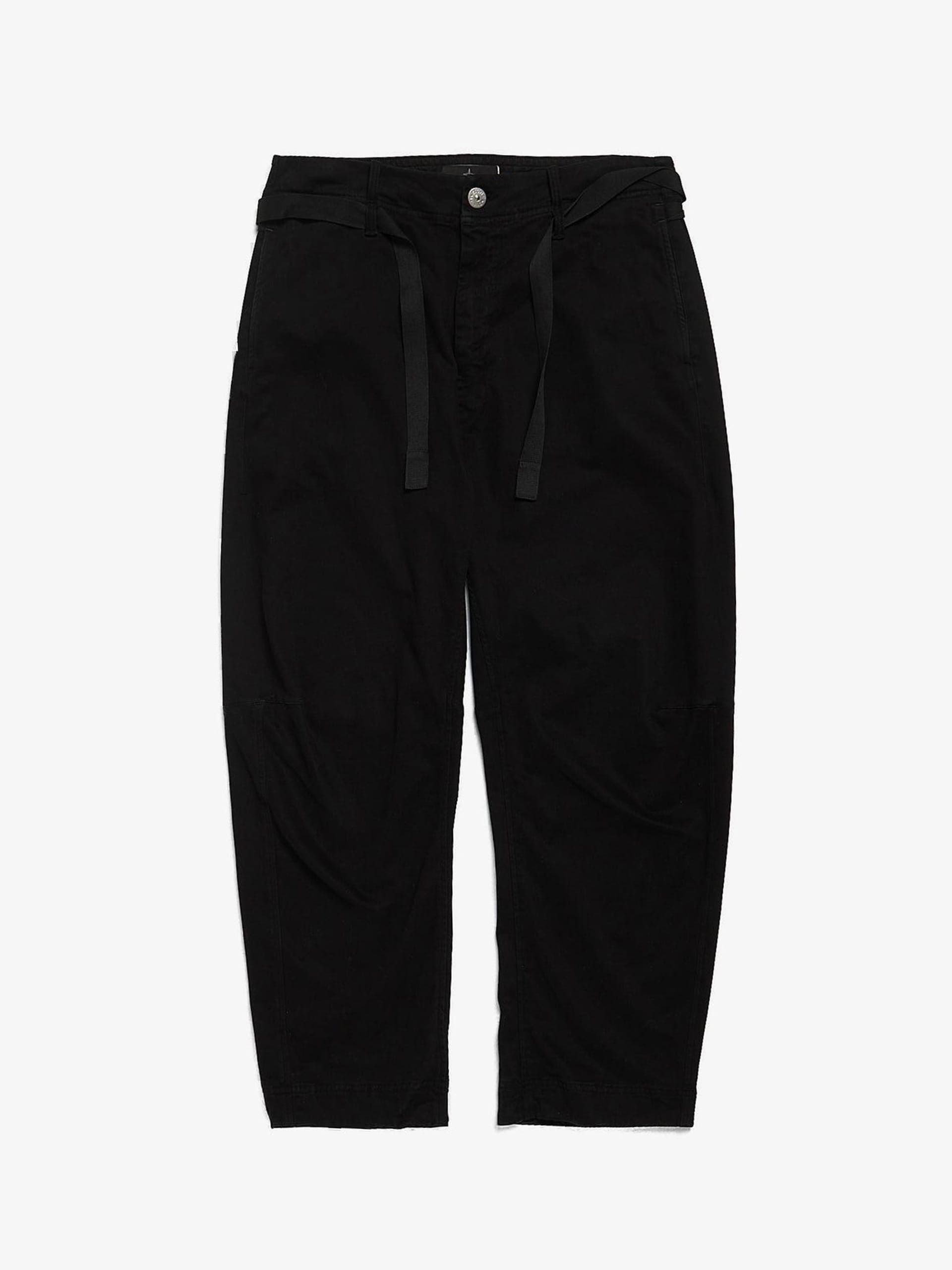 Stone Island Shadow Project Black Zip Cotton Pants Size US 30 / EU 46 - 1 Thumbnail