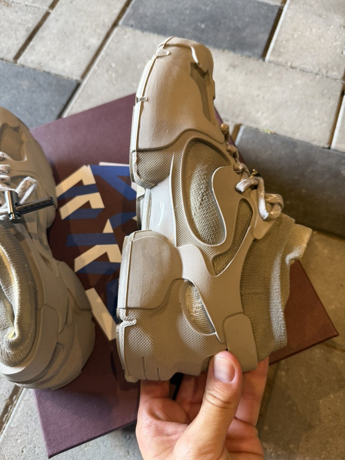 CamperLab CAMPERLAB Gray CONCEPT(K) Edition Tossu Sneakers 39 Size US 9 / IT 39 - 8 Thumbnail