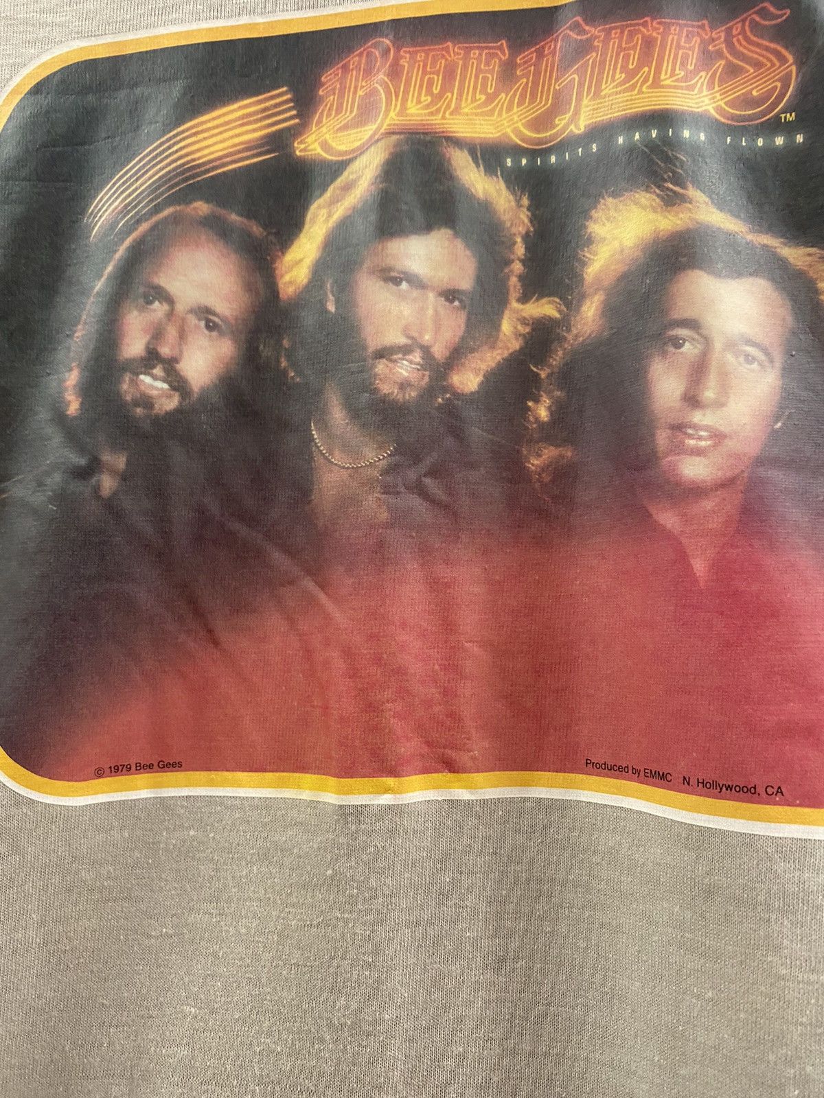 Band Tees × Vintage 70’s VTG 1979 Vintage Bee Gees Spirits Having Flow Band Tee Size S / US 4 / IT 40 - 4 Thumbnail