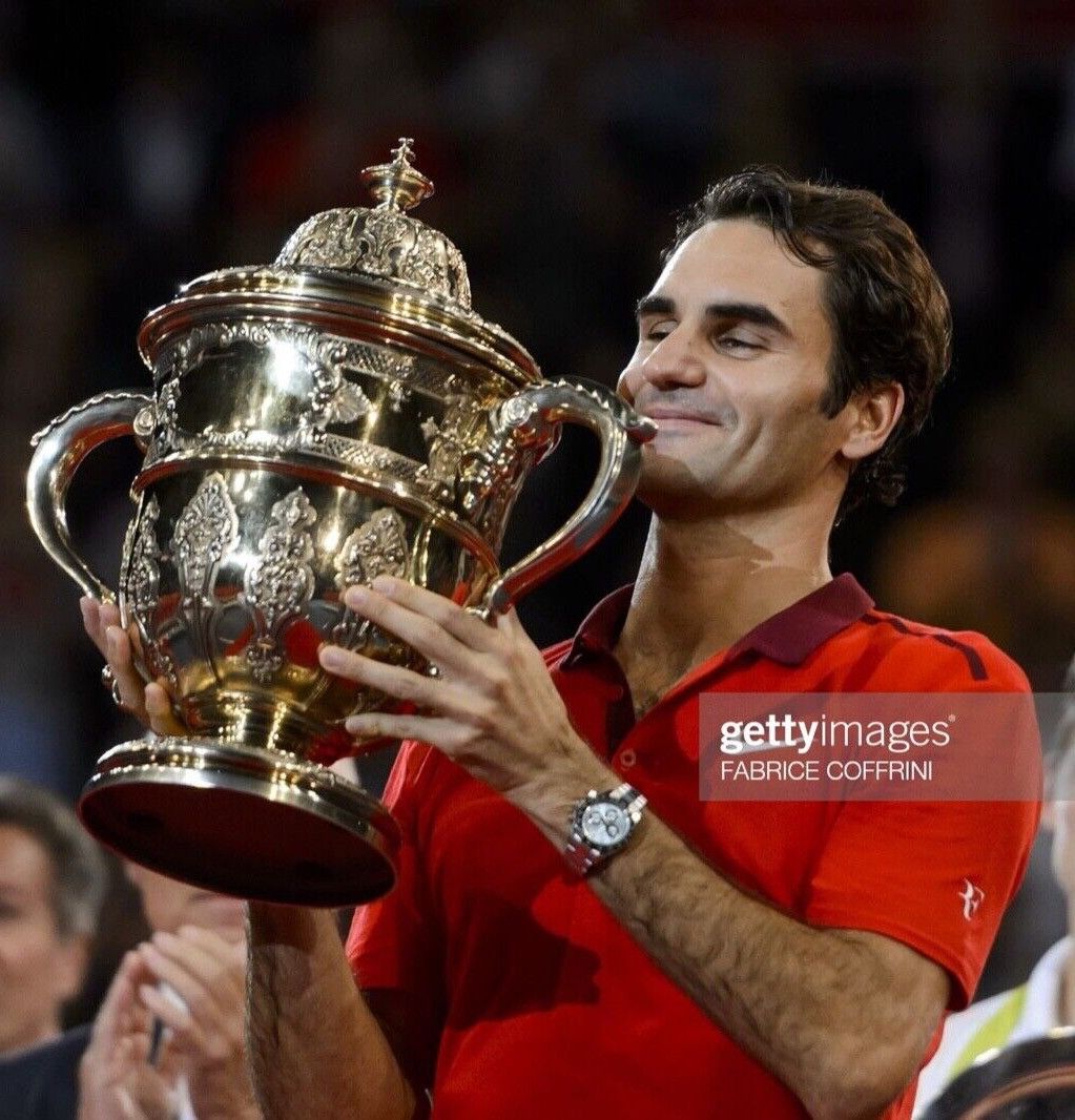 Nike Nike Roger Federer RF2014 Shanghai Basel ATP Finals Polo L Size US L / EU 52-54 / 3 - 2 Thumbnail