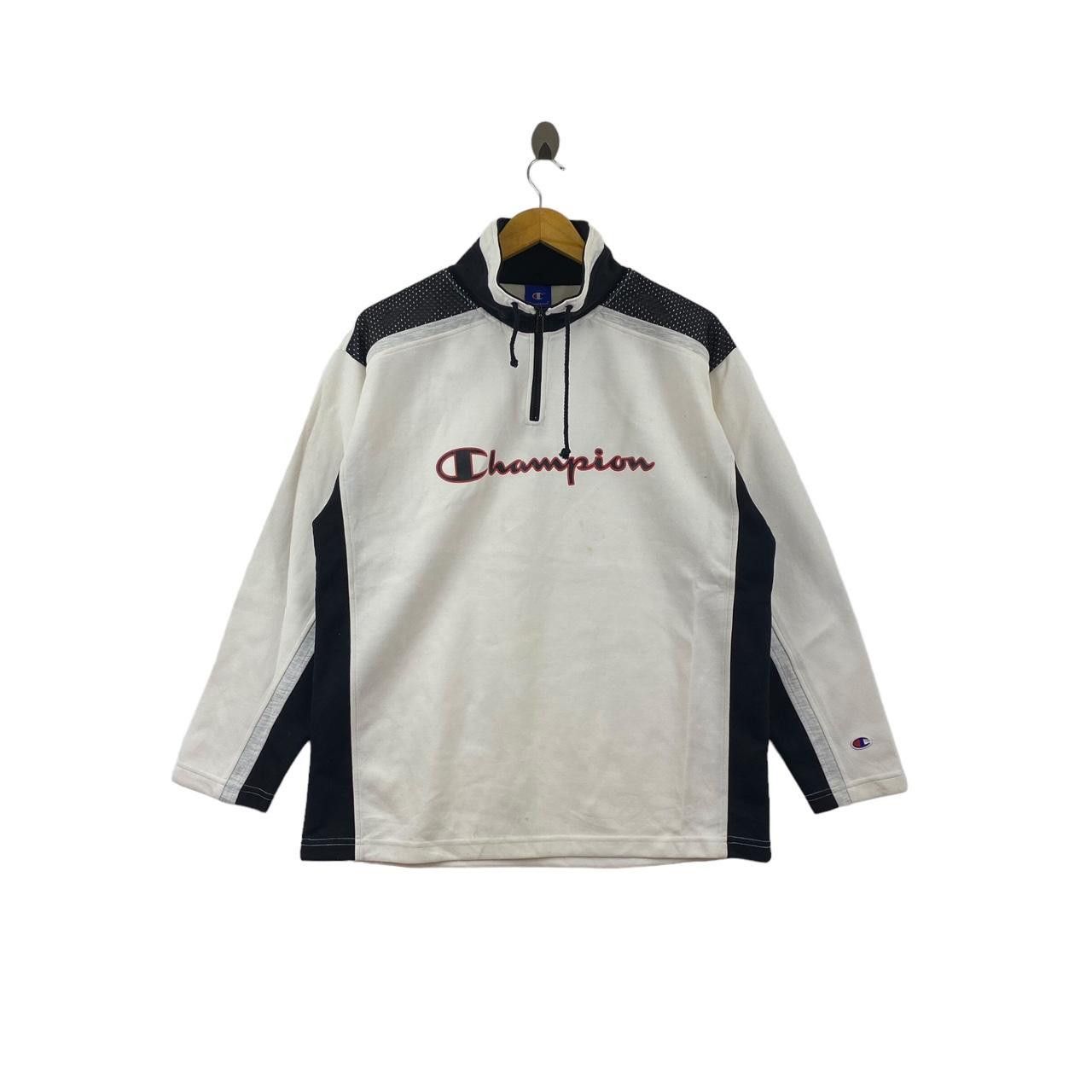 Champion Vintage CHAMPION PRODUCTS Turtleneck Sweatshirt Sweater Size L / US 10 / IT 46 - 1 Thumbnail