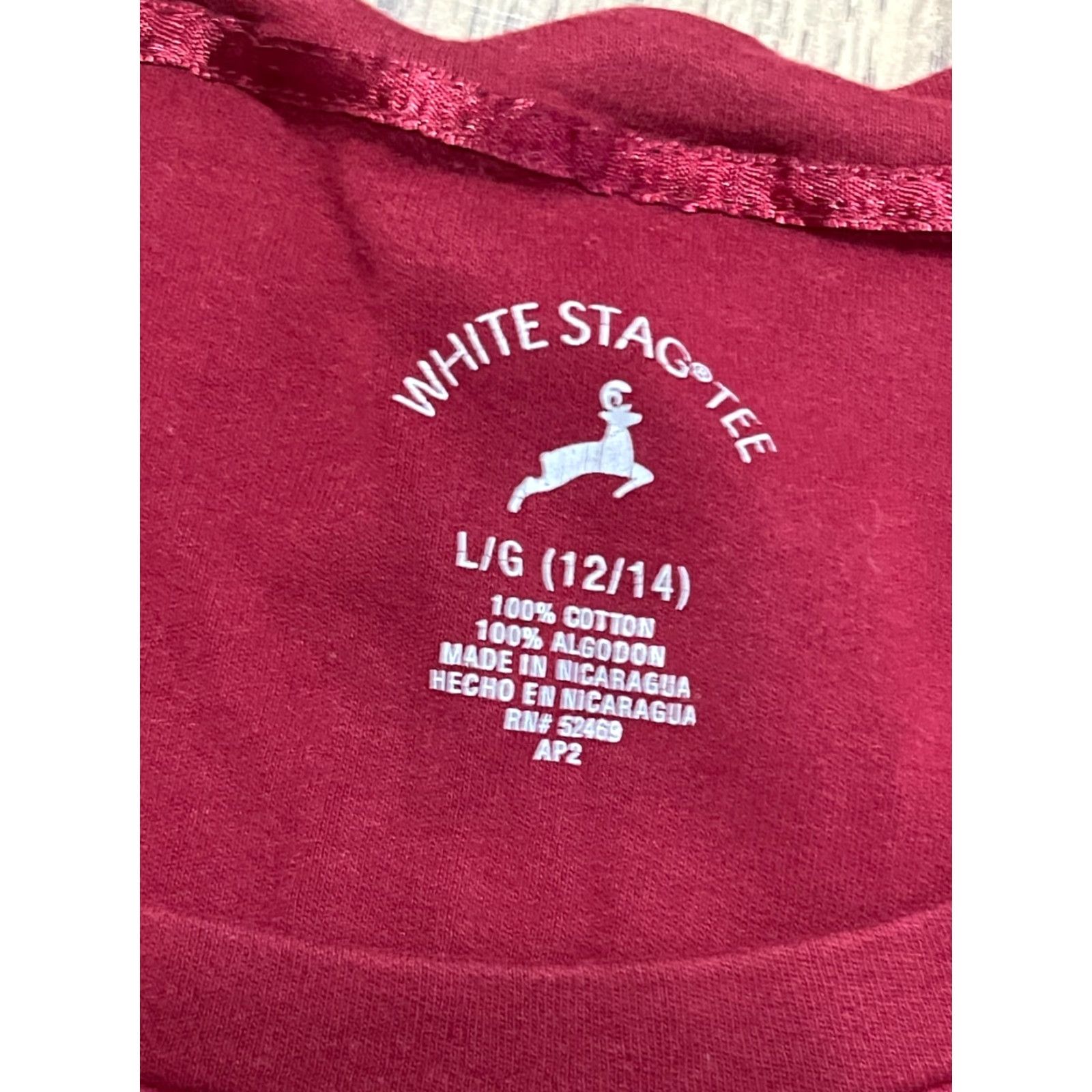 Vintage White Stag Shirt Womens Large Red Flowers Size L / US 10 / IT 46 - 6 Thumbnail