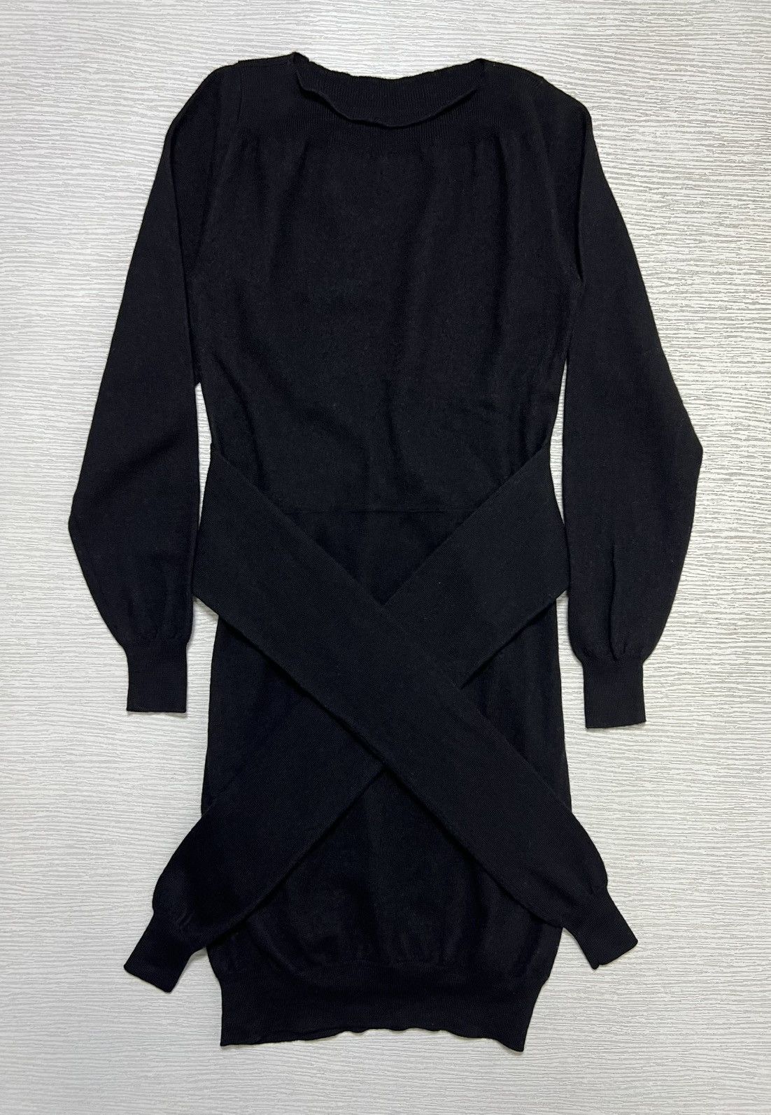 MM6 Maison Margiela MM6 - Four Sleeves Knit One Piece Wool Dress Size S / US 4 / IT 40 - 2 Thumbnail