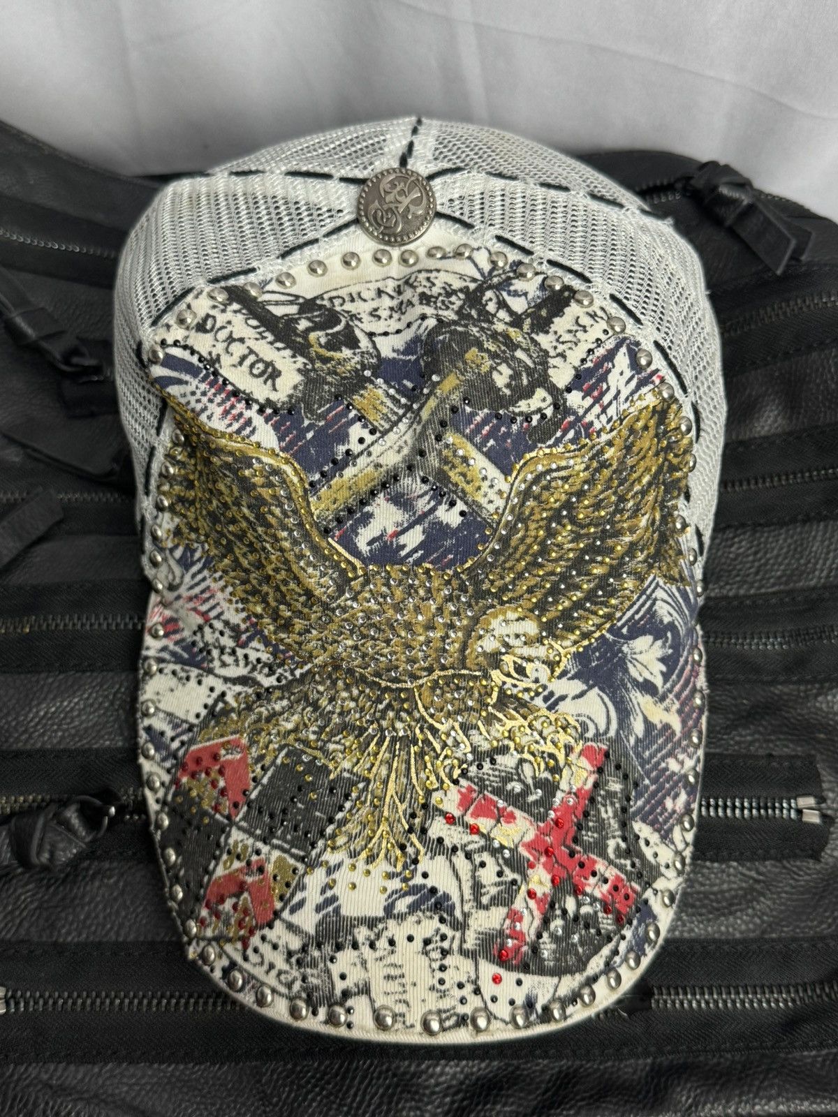 Affliction × Japanese Brand × PPFM Japanese Trucker Hats Eagles Size ONE SIZE - 3 Thumbnail