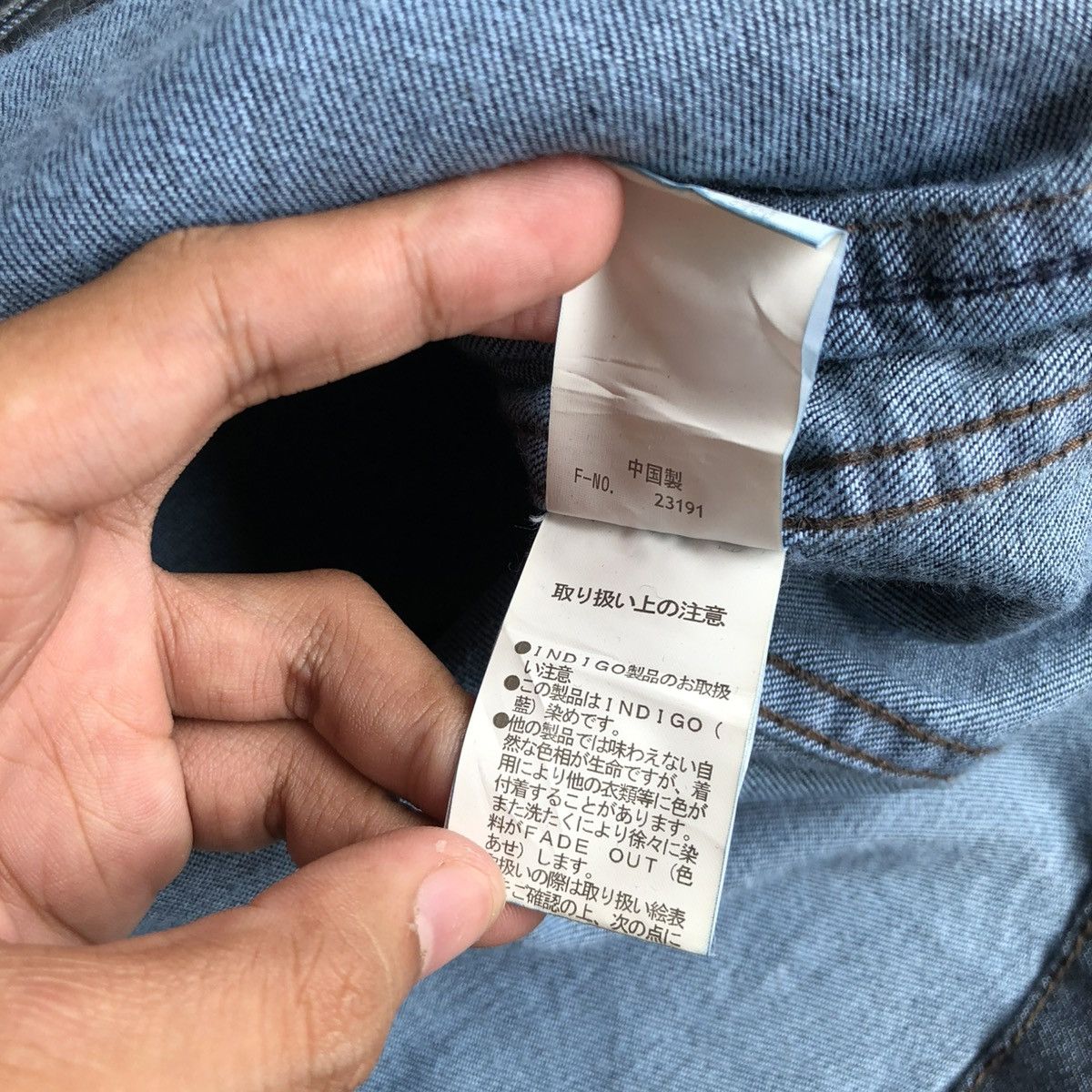 Nicole Club 2000s Nicole Club For Men Biker Denim Jacket Blue Indigo Size US M / EU 48-50 / 2 - 18 Thumbnail
