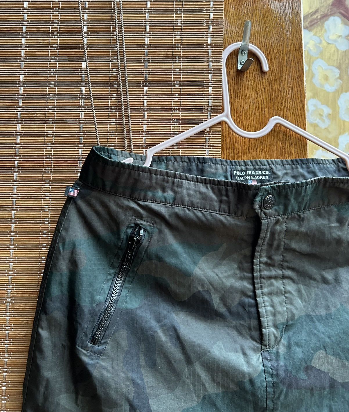 Polo Ralph Lauren Y2K Polo Jeans Ralph Lauren Camo Nylon Mini Skirt Military Size 28" / US 6 / IT 42 - 3 Thumbnail