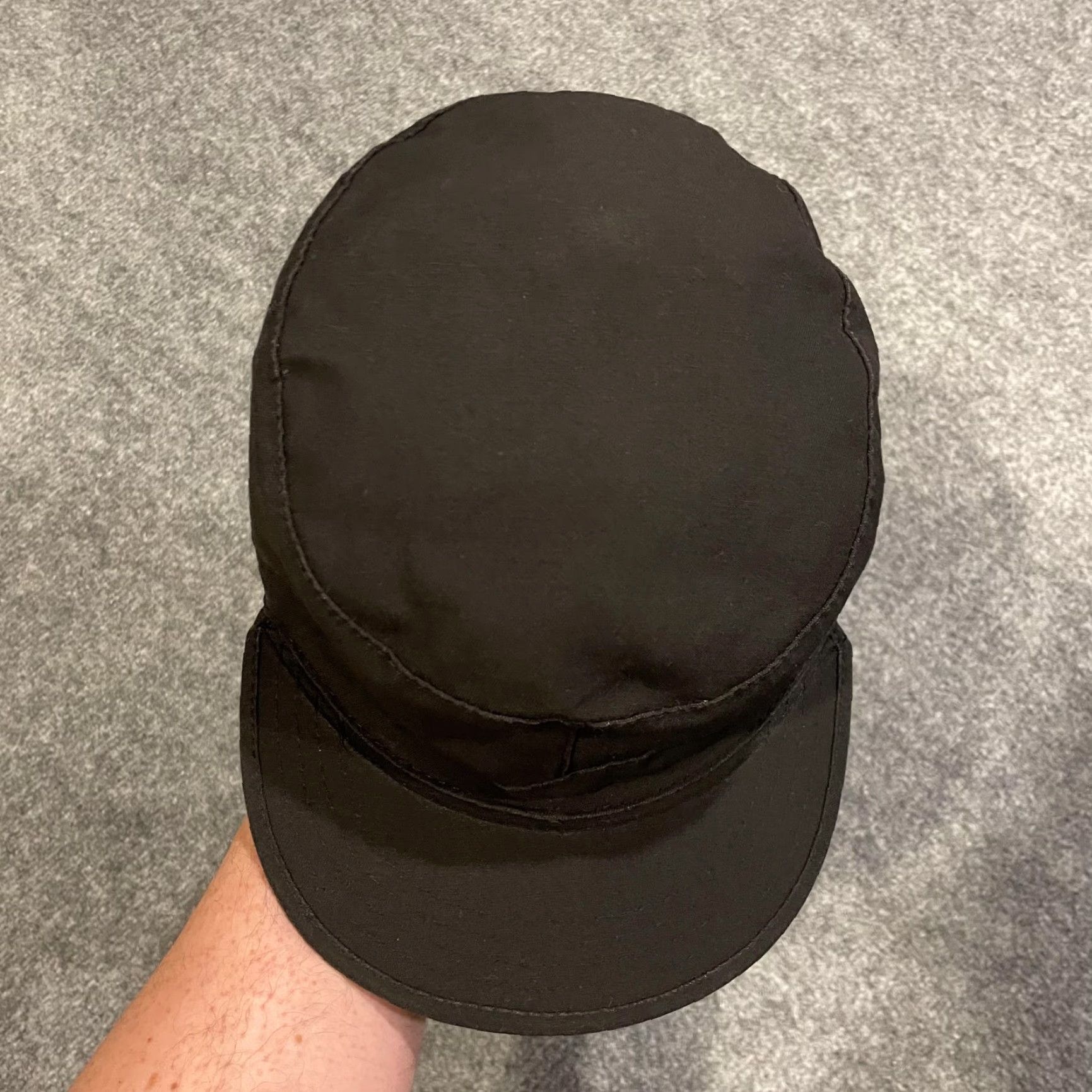 Vintage VINTAGE Combat BDU Winter Hat Fitted Mens 7 1/4 Black Army Cap Ear Flap Lined Workwear Size ONE SIZE - 6 Thumbnail