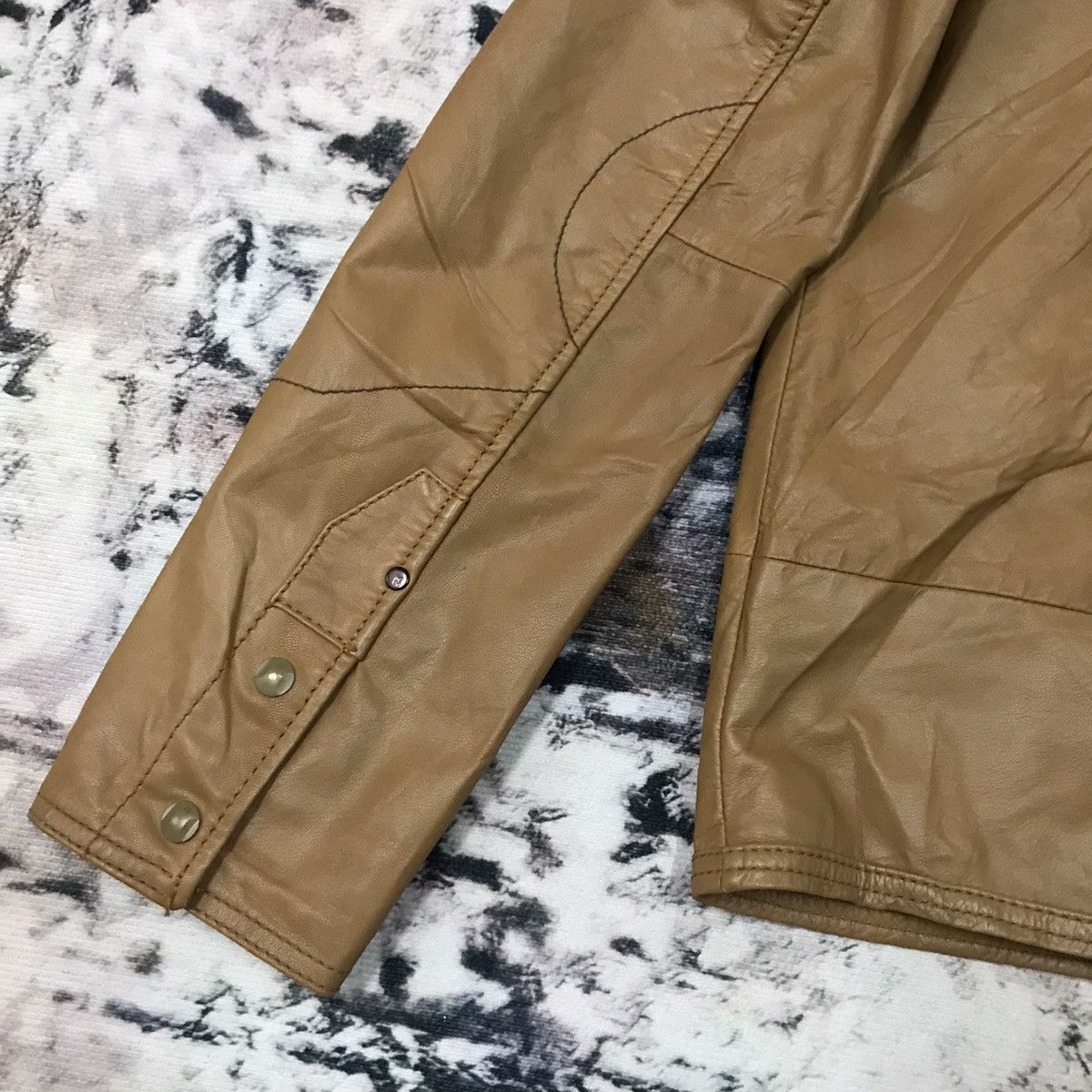 G-Star G-Star Raw Brown Leather Jacket Size US M / EU 48-50 / 2 - 18 Thumbnail