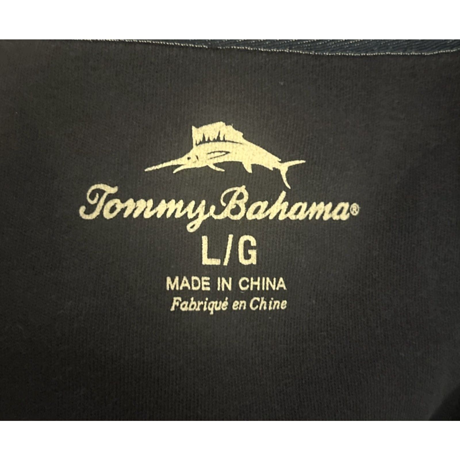 Tommy Bahama Tommy Bahama Sweatshirt Navy Blue 100% Cotton Full Zip Pocket Women L Classic Outdoor 2119 Size L / US 10 / IT 46 - 3 Thumbnail