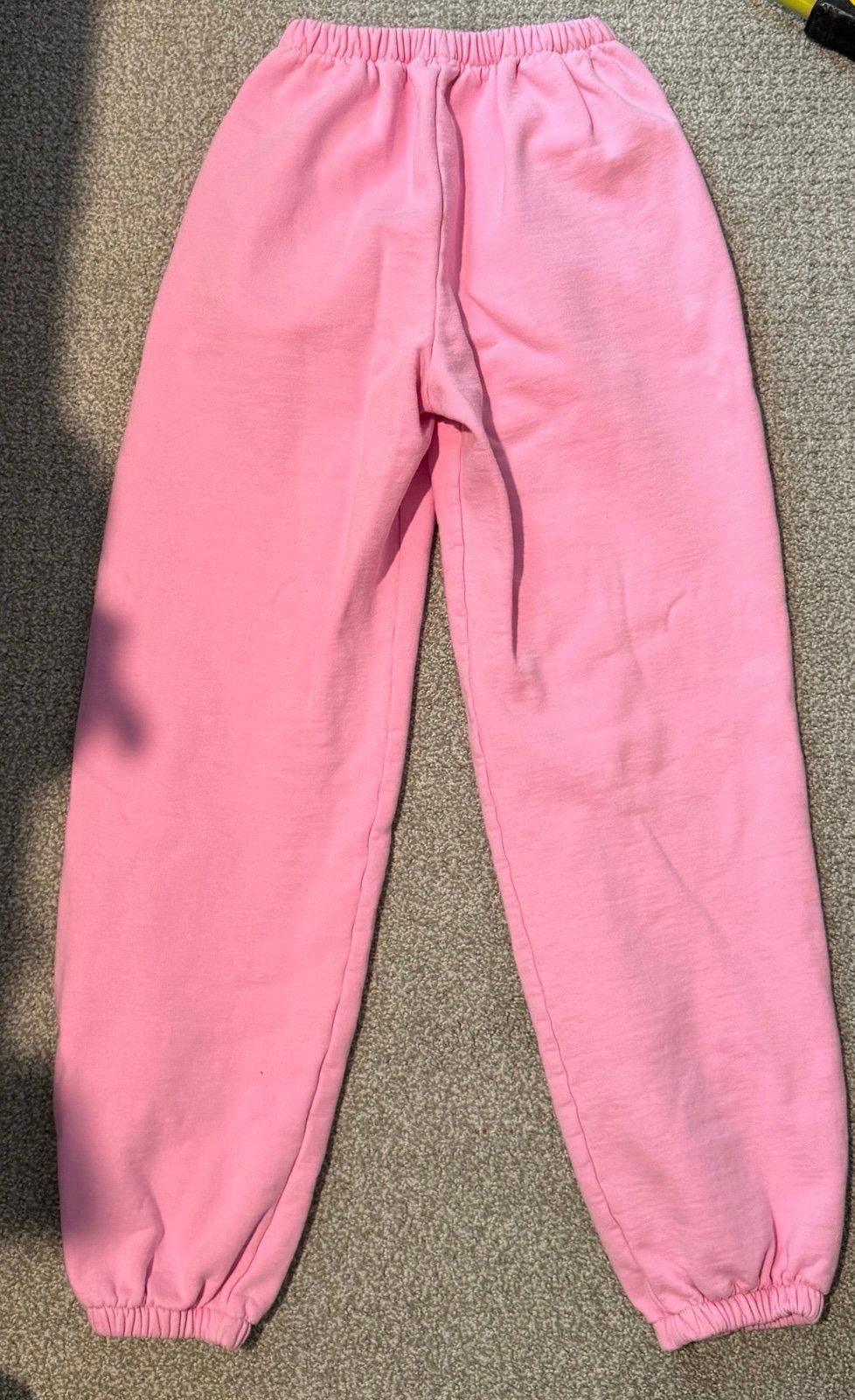 Designer Heavy Manners Bright Pink Sweatpants l Women's Size S Size 28" / US 6 / IT 42 - 2 Thumbnail