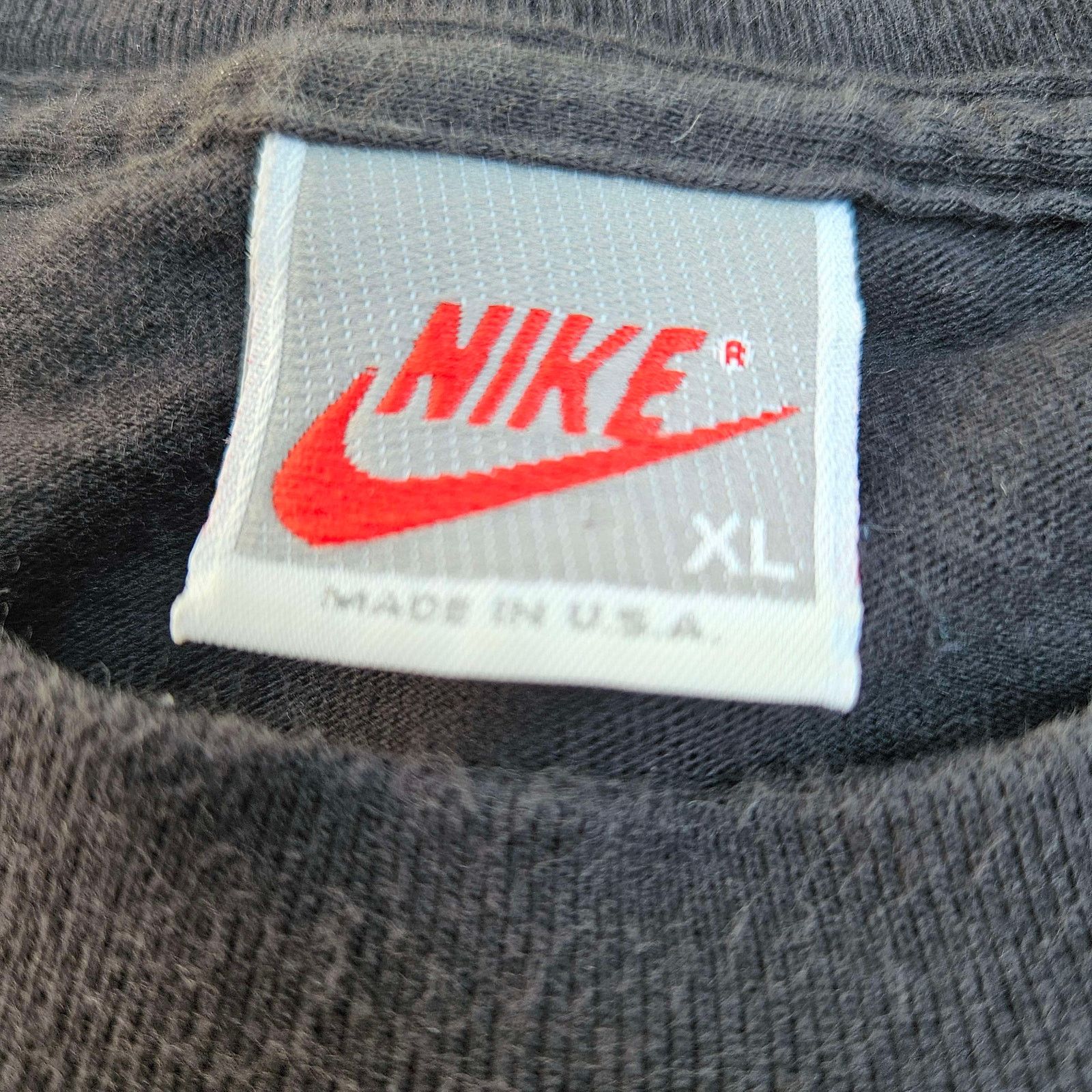 Nike Vintage 90s NIKE Air Jordan Iconic Logo T-shirt Size X-Large Size US XL / EU 56 / 4 - 4 Thumbnail