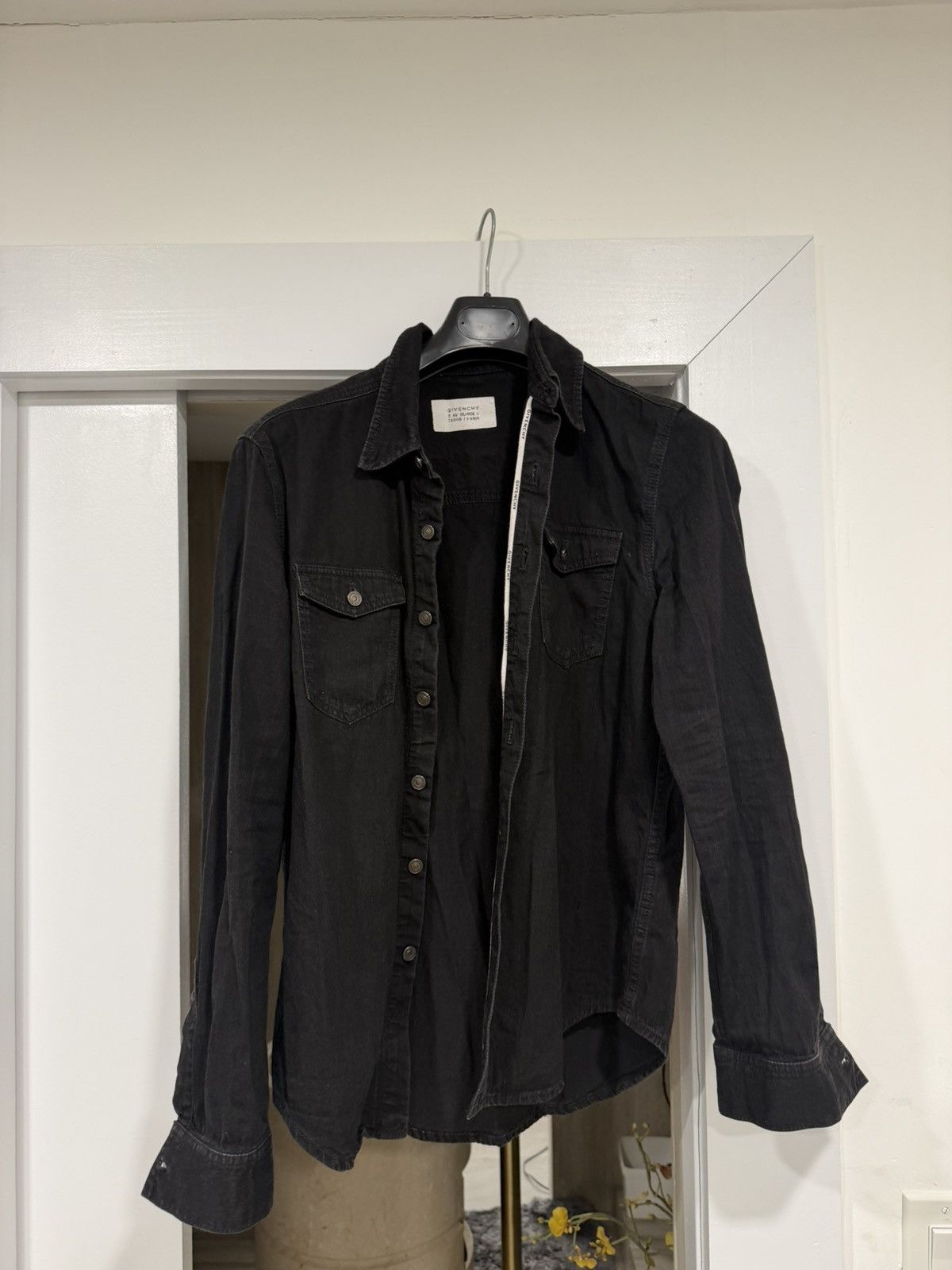 Givenchy Givenchy signature logo denim shirt jacket Size US M / EU 48-50 / 2 - 5 Thumbnail
