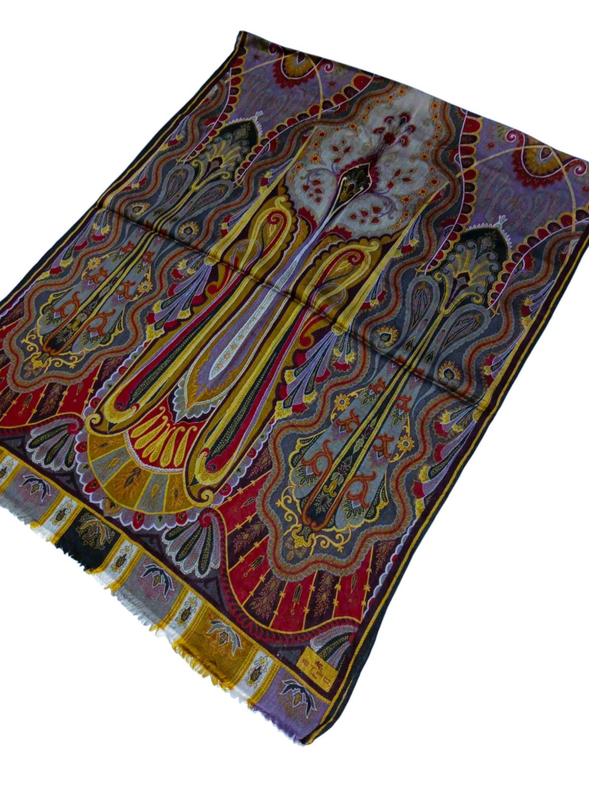 Etro ETRO MILANO ITALY Signature Silk Scarf Shawl Size ONE SIZE - 3 Thumbnail
