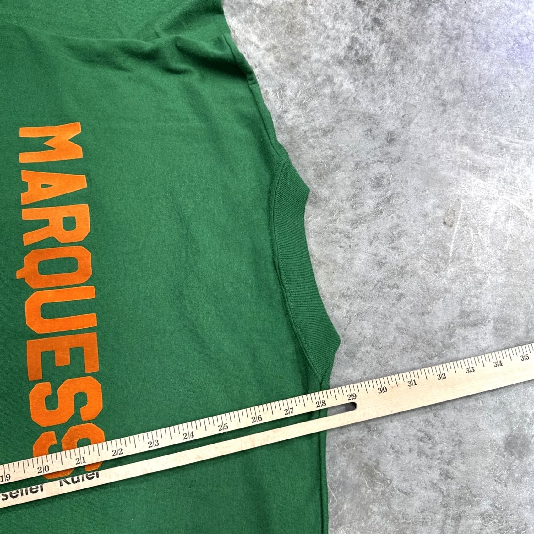Jerzees VINTAGE FAMU Rattlers Shirt Mens Large Green 80s Event 1988 Jersey Cotton Graphic Print Crew Neck T-Shirt Size US L / EU 52-54 / 3 - 7 Thumbnail