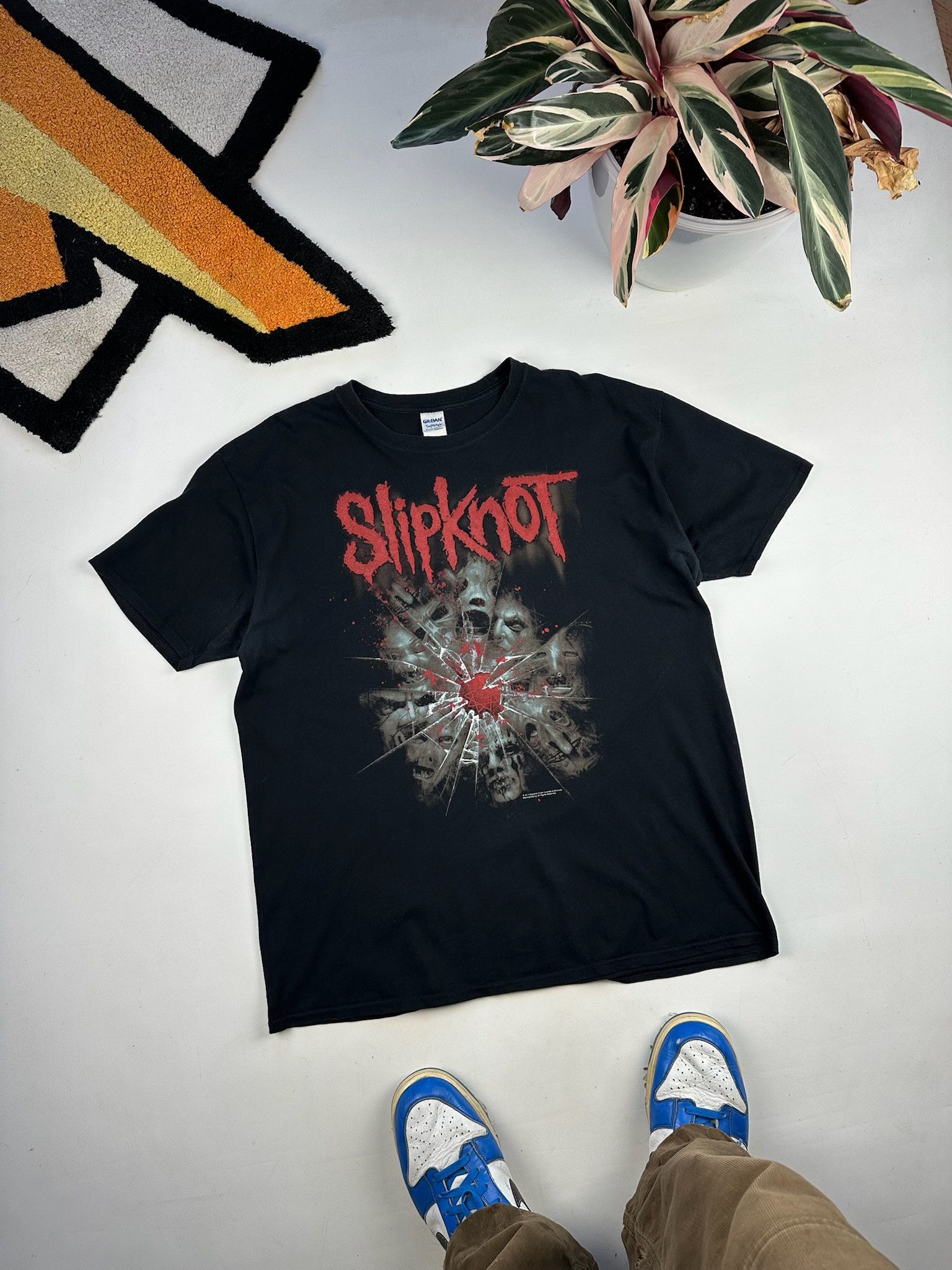 Band Tees Slipknot vintage tshirt Size US XL / EU 56 / 4 - 6 Thumbnail