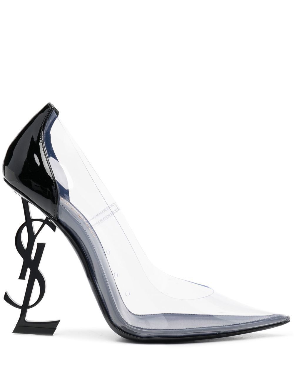 Saint Laurent Paris 🔥$1.9K VALUE🔥Opyum Pumps in TPU and Patent Leather Size US 10 / IT 40 - 1 Thumbnail