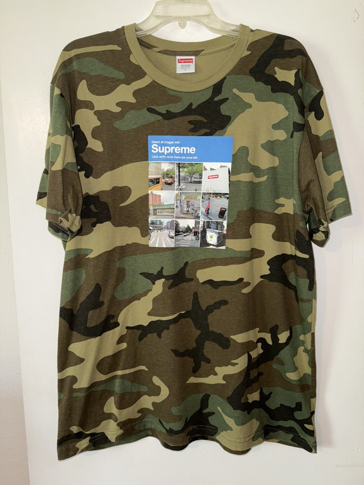 Supreme Supreme Verify Tee FW20 Size US L / EU 52-54 / 3 - 1 Thumbnail