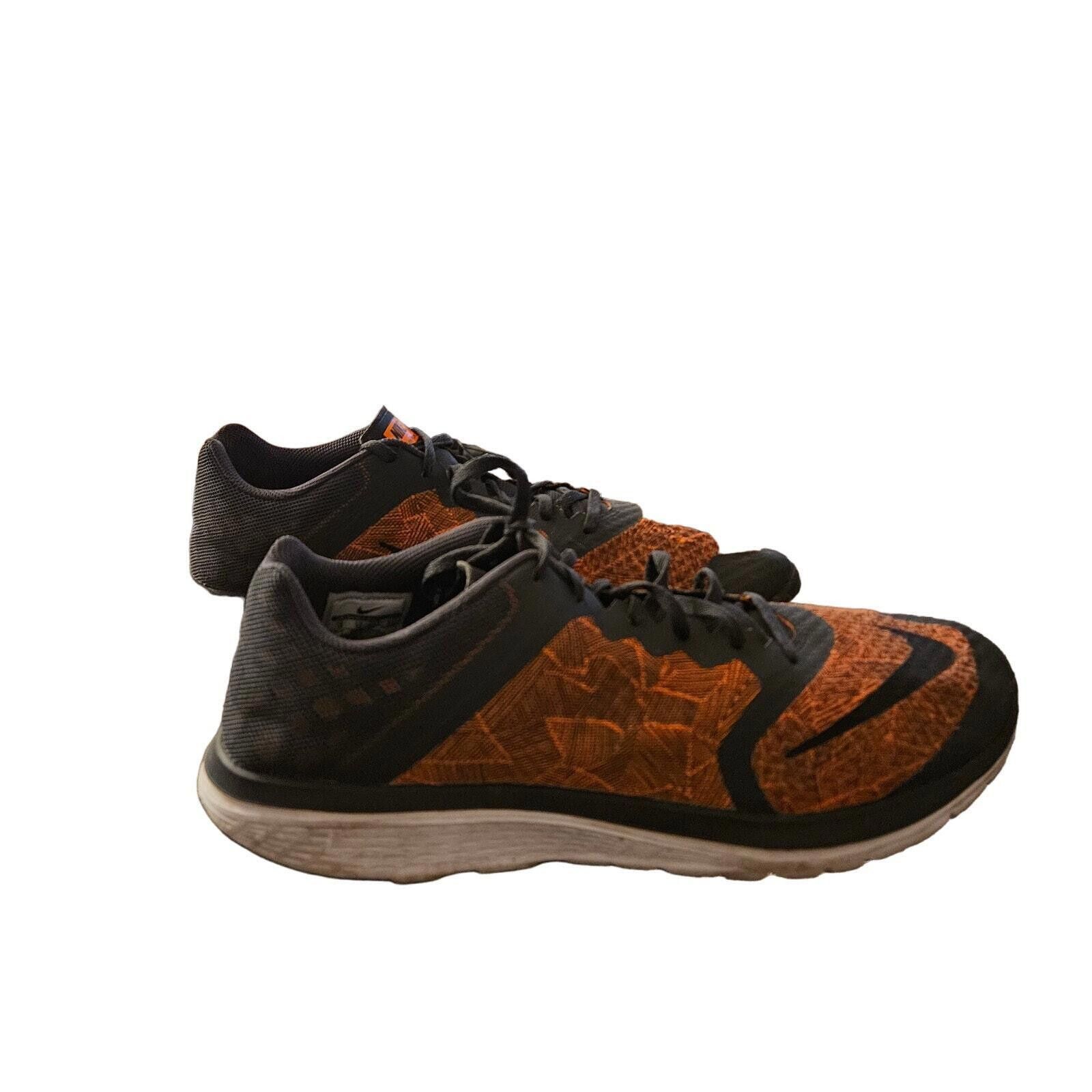Nike Nike Running Shoes - SZ 13 - Orange & Black + Novelty SPcks Size US 13 / EU 46 - 2 Thumbnail