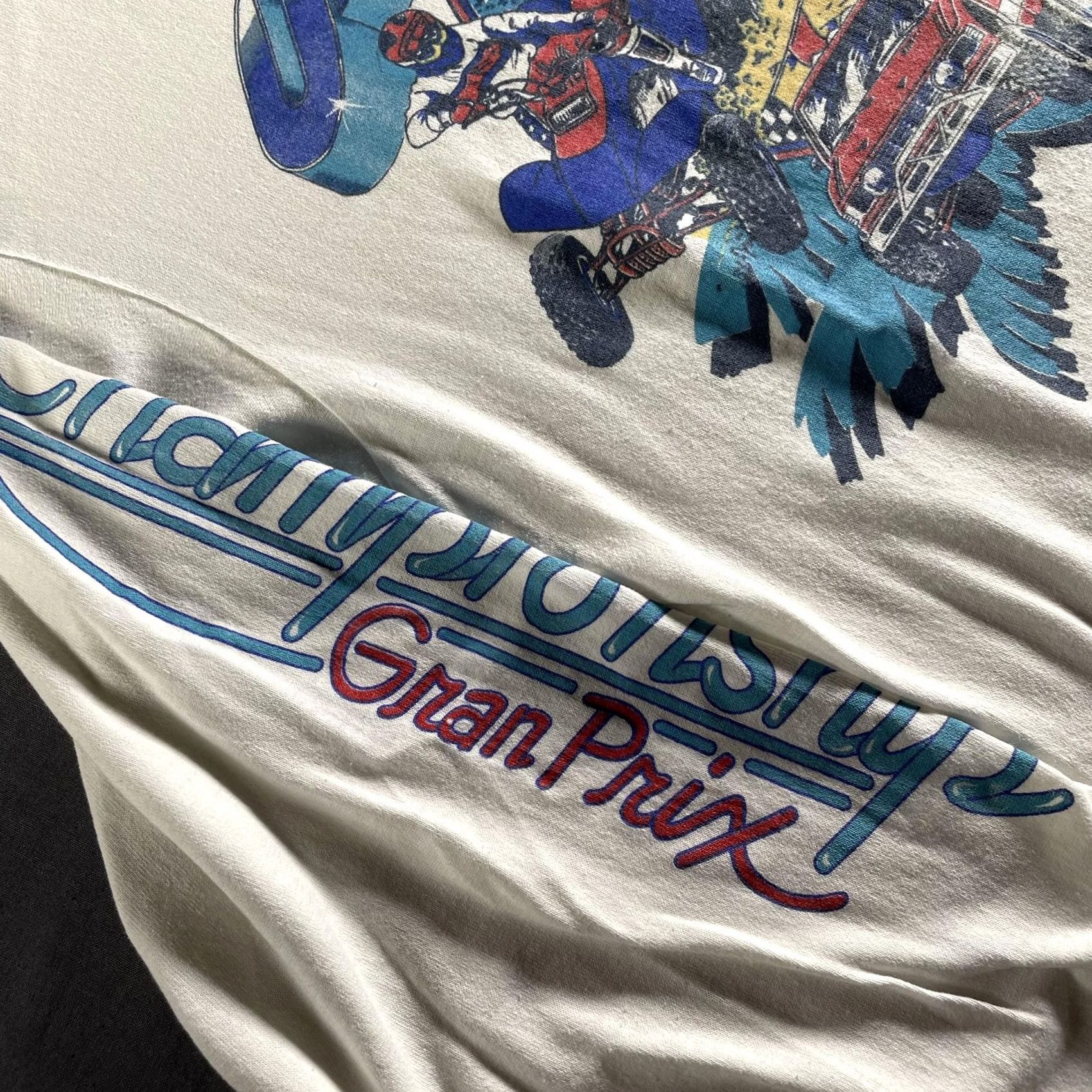 Vintage VINTAGE Mickey Thompson Shirt Mens Medium Race Tour 87 Championship Off Road 80s Size US L / EU 52-54 / 3 - 3 Thumbnail