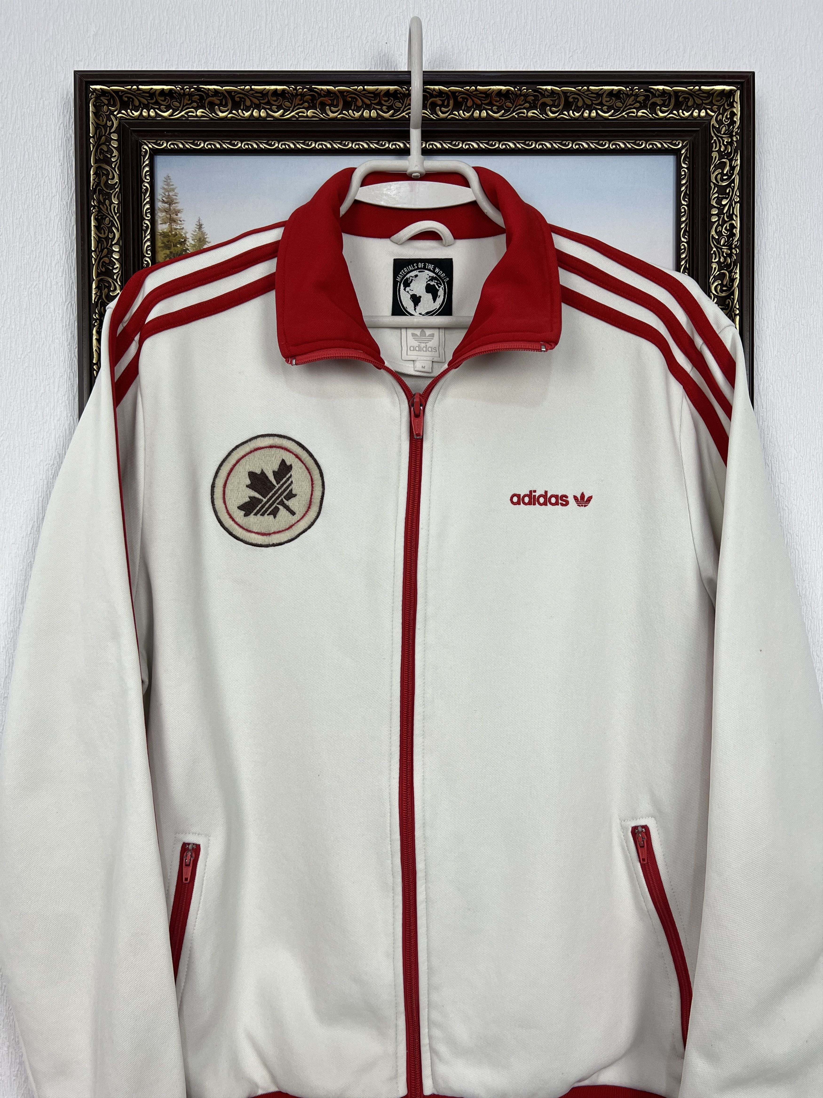 Adidas Vintage Adidas Originals Canada Olympics Jacket Track Top Size US M / EU 48-50 / 2 - 2 Thumbnail