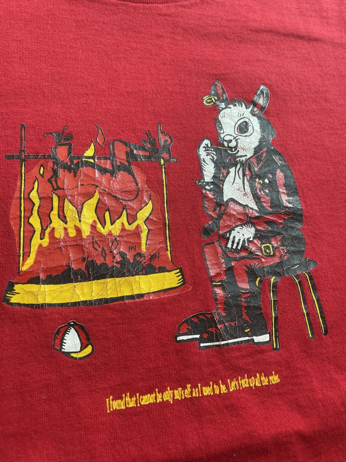 Band Tees Vtg 1998 KUROYUME "Corkscrew" Tour Tee - Single Stitch Size US M / EU 48-50 / 2 - 3 Thumbnail