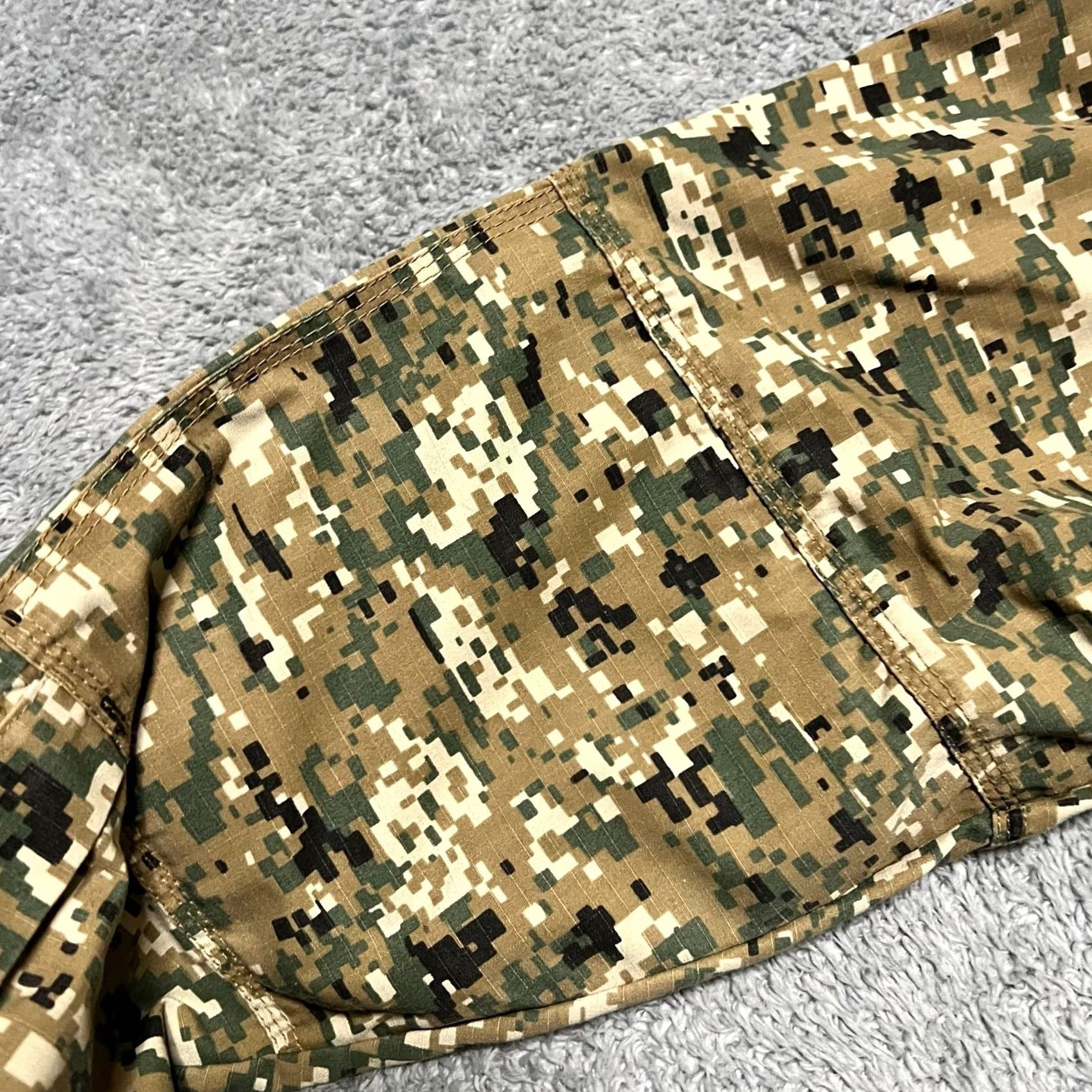 Vintage 5.11 Tactical Shirt Mens Large Taclite TDU Long Sleeve Shirt 72002 Camo Brown Padded elbows Mens L Regular Size US L / EU 52-54 / 3 - 5 Thumbnail