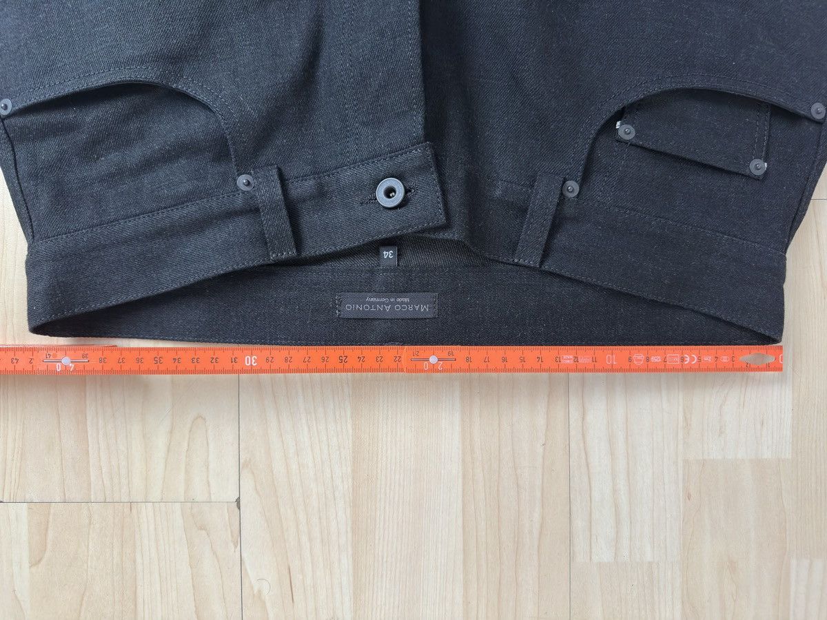 Other Handmade MarcAntonio Blackout Selvedge Denim Custom Cut 34 Size US 34 / EU 50 - 8 Thumbnail