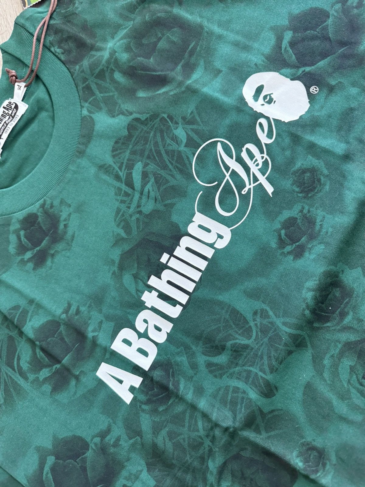 Bape Bape Floral Camo Tee Size US XL / EU 56 / 4 - 5 Thumbnail