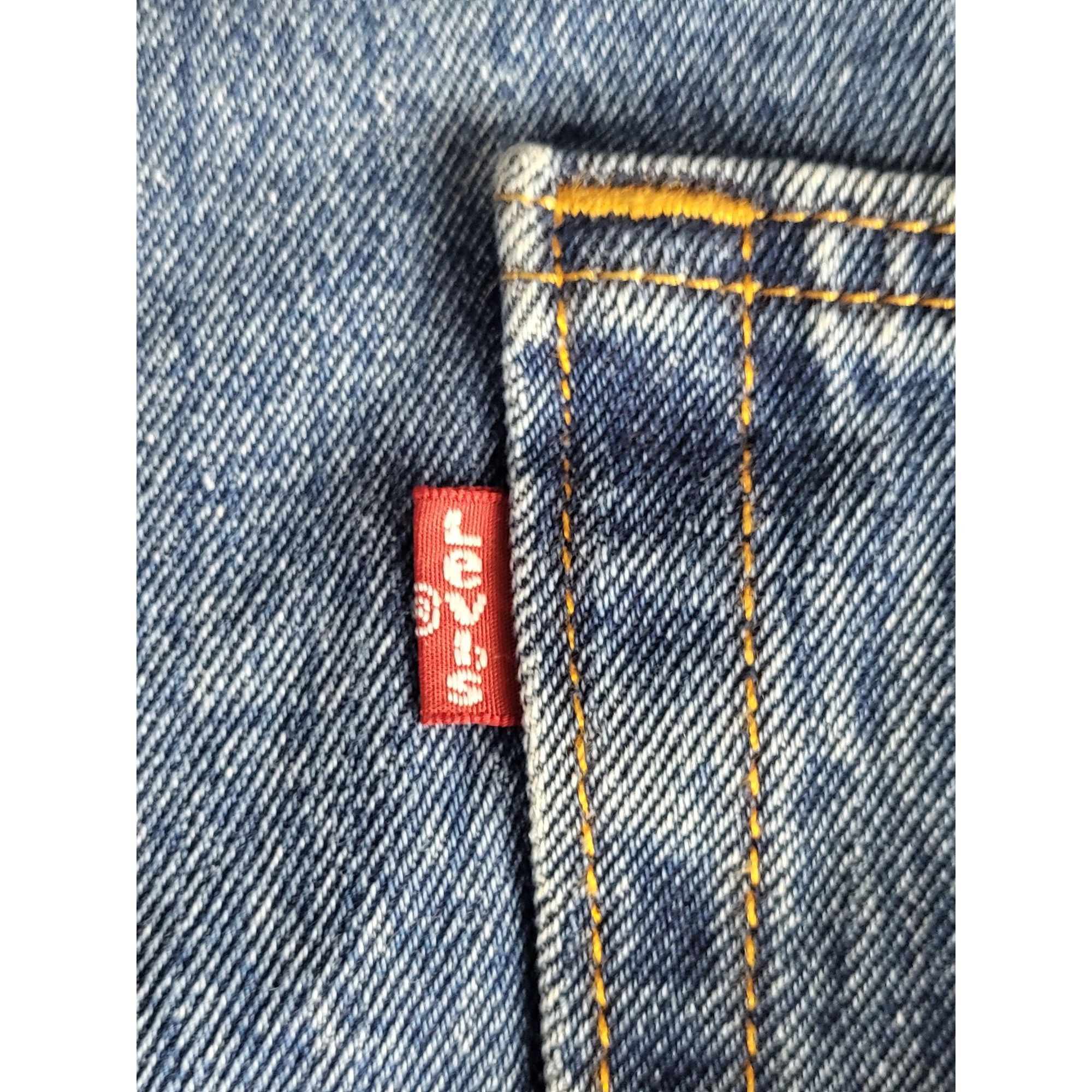 Levi's Levis Relaxed Fit Jeans Men Sz 52X29 Blue Denim Plus Size CW Size US 44 / EU 60 - 4 Thumbnail