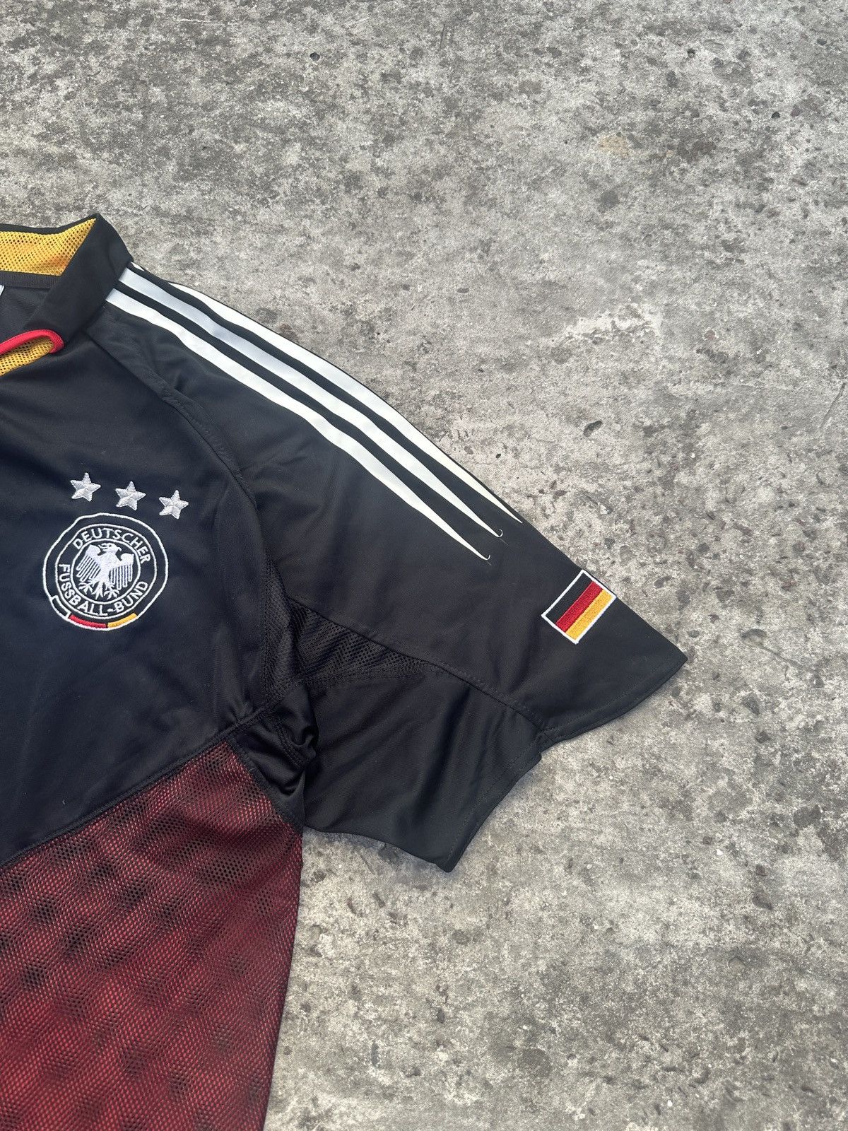Adidas Adidas Germany Black Soccer Jersey Blokecore XL Rare VTg Size US XL / EU 56 / 4 - 3 Thumbnail