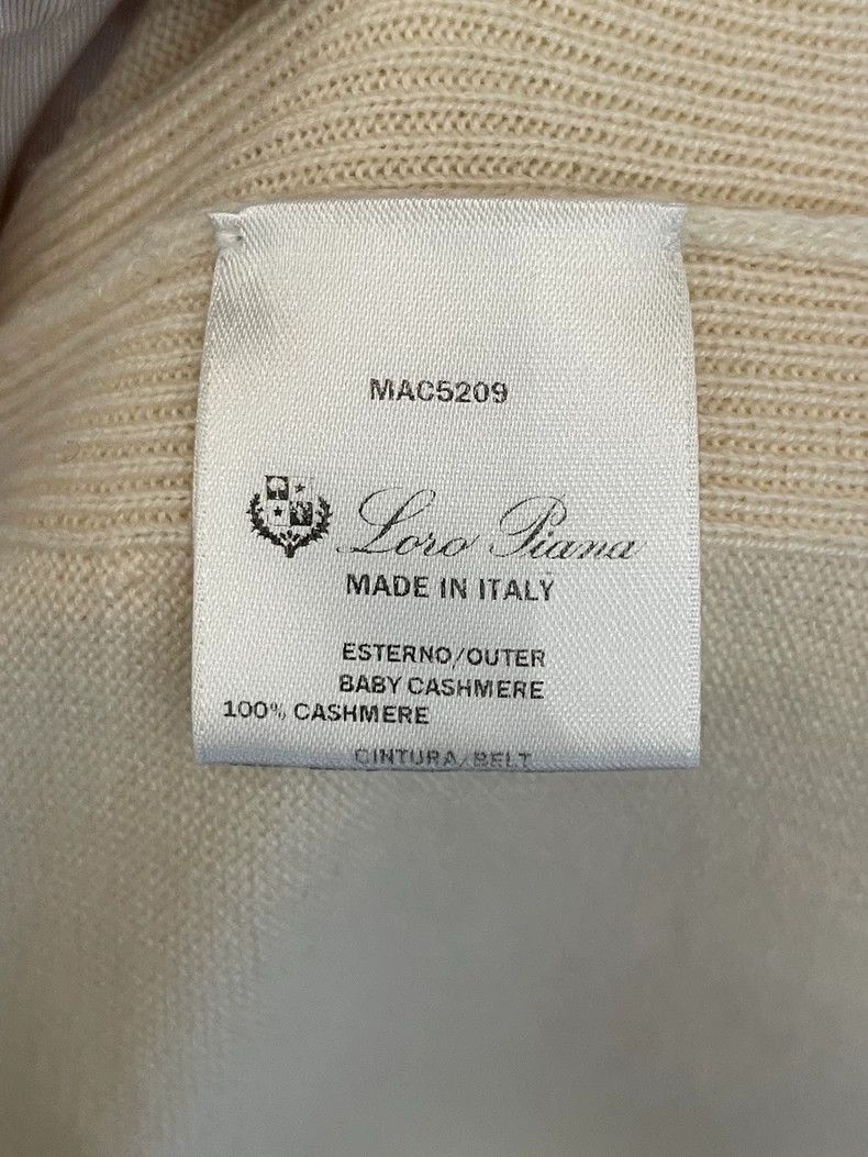 Loro Piana LORO PIANA White cashmere cardigan Size M / US 6-8 / IT 42-44 - 3 Thumbnail