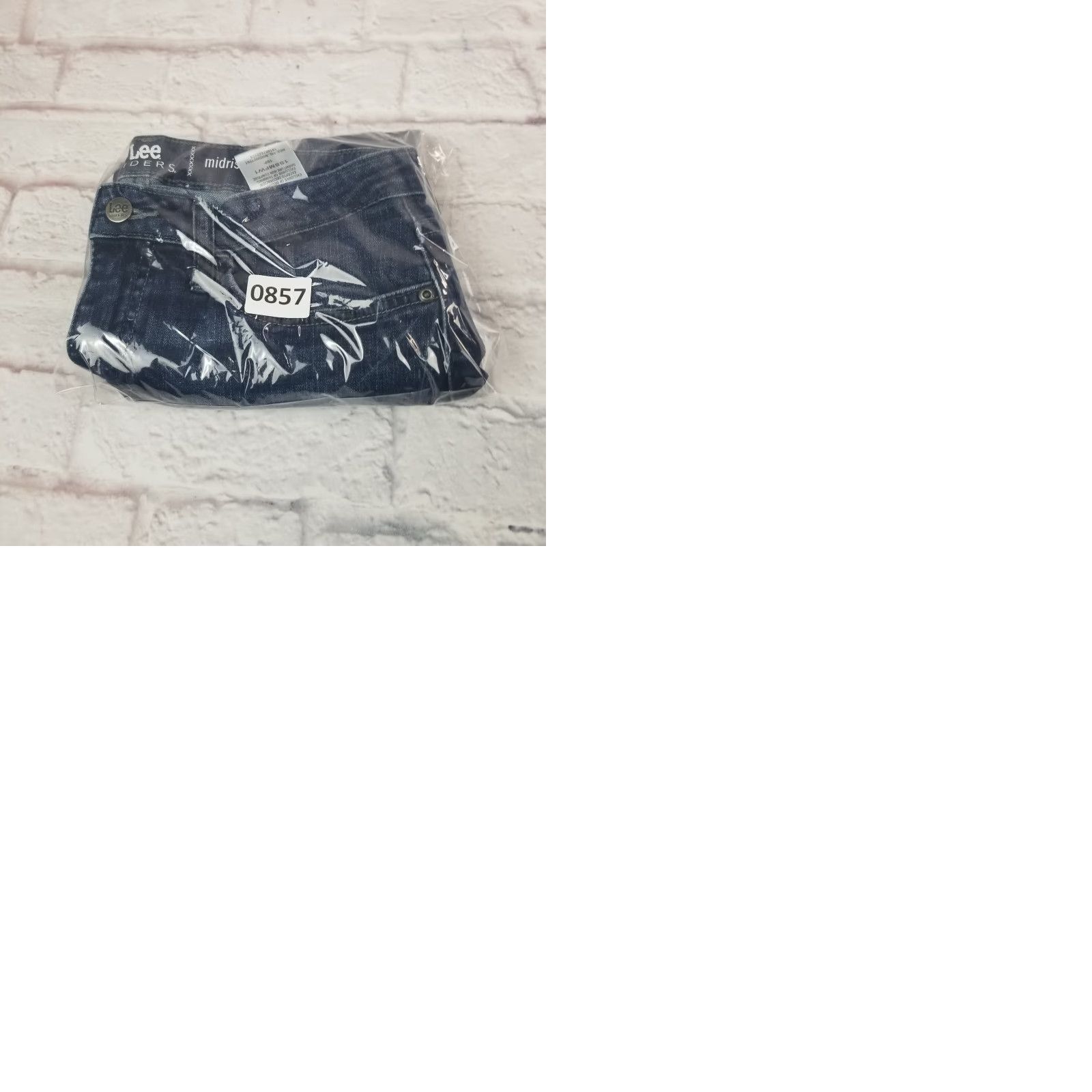 Lee VINTAGE Lee Riders Denim Jeans Womens Midrise Skinny Cropped Size 10P Petite Dark Wash Size 32" / US 10 / IT 46 - 9 Thumbnail