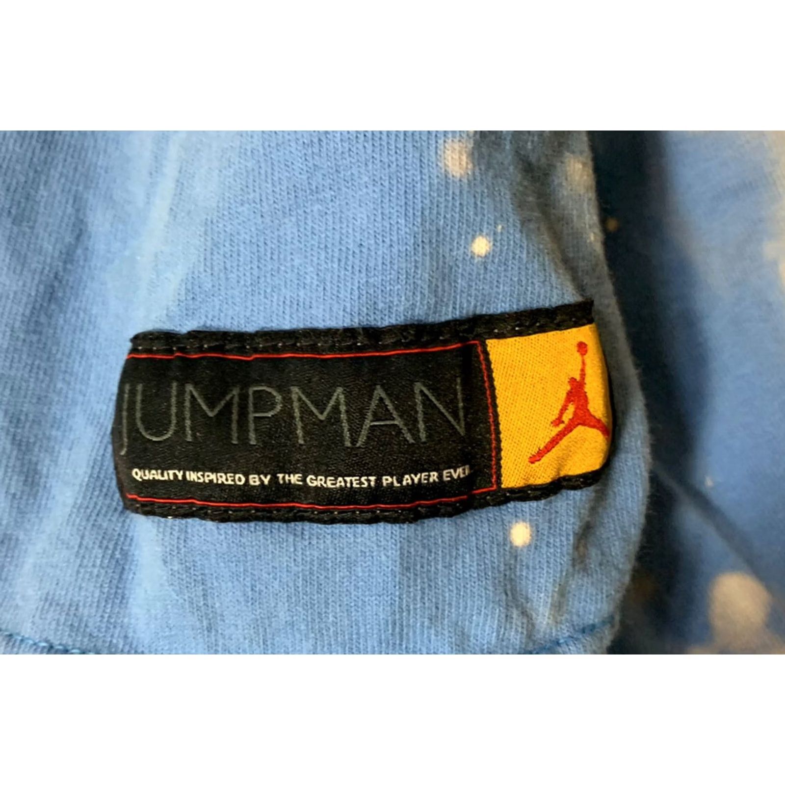 Jordan Brand VINTAGE Air Jordan Jumpman Acid Wash Distressed Blue T Shirt Adult XL USA Size US XL / EU 56 / 4 - 2 Thumbnail