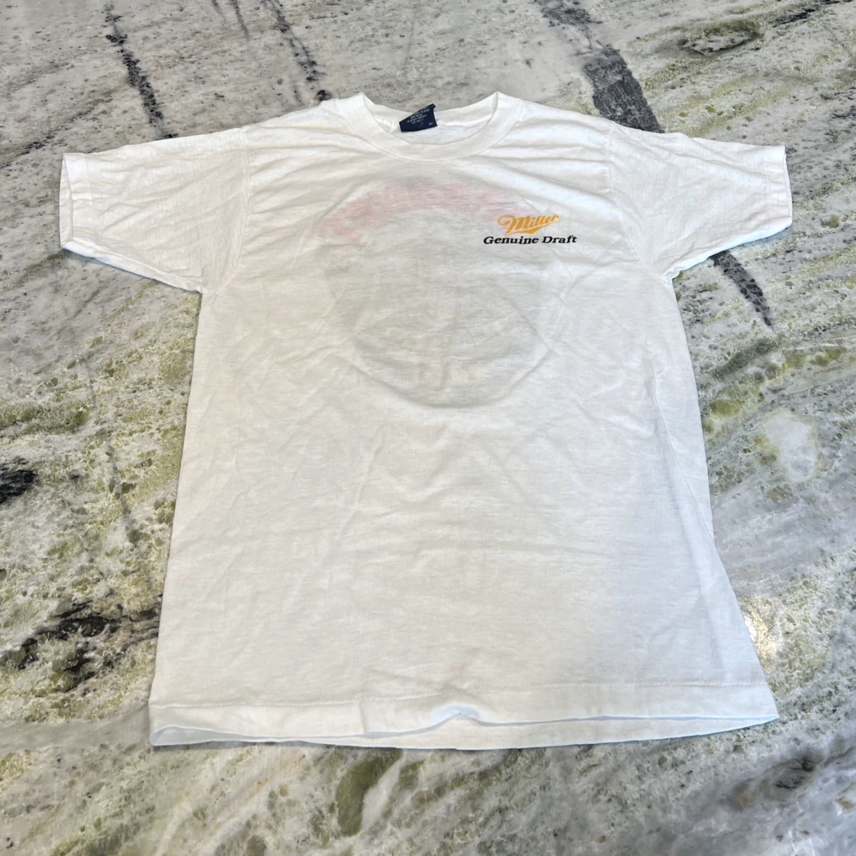 Vintage VINTAGE Dragnet Promo Movie T Shirt Men Medium 1987 Dan Aykroyd Tom Hanks USA White 80s Graphic Tee Mens Size US M / EU 48-50 / 2 - 4 Thumbnail