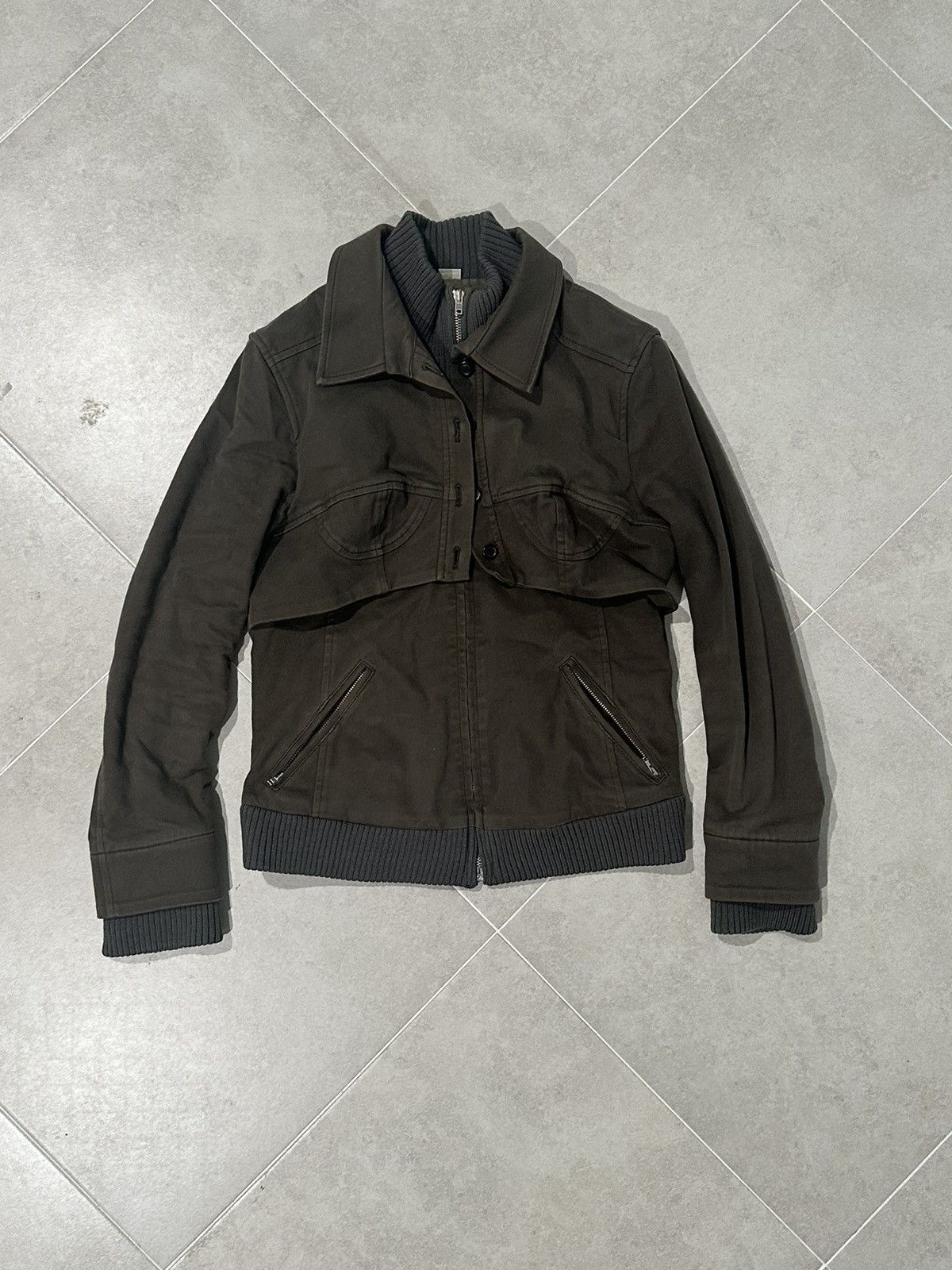 ジャケット・アウター hussein chalayn archive short blouson hussein chalayn archive short blouson