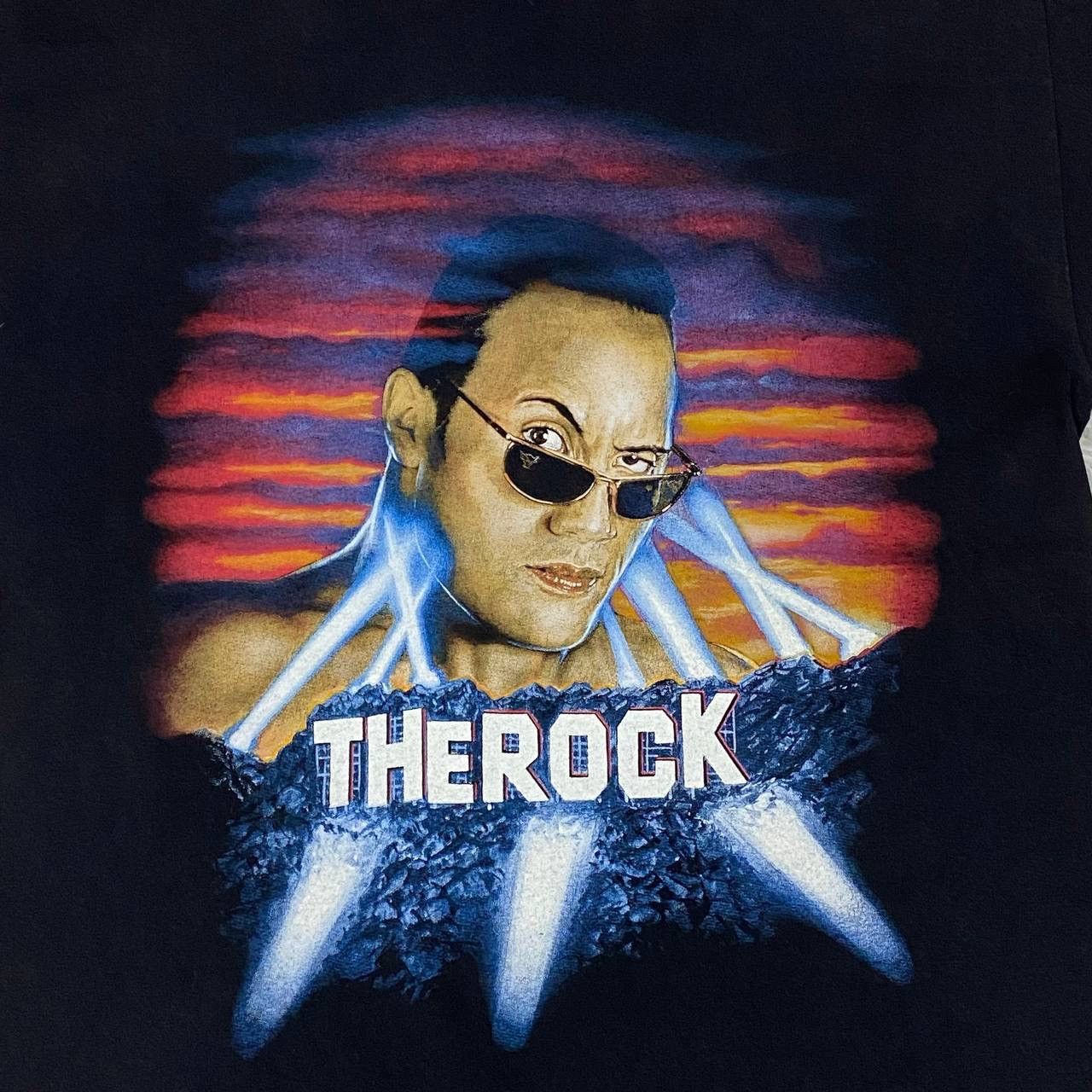 WWF Vintage 2000 y2k wwe wwf the rock Size US XL / EU 56 / 4 - 3 Thumbnail